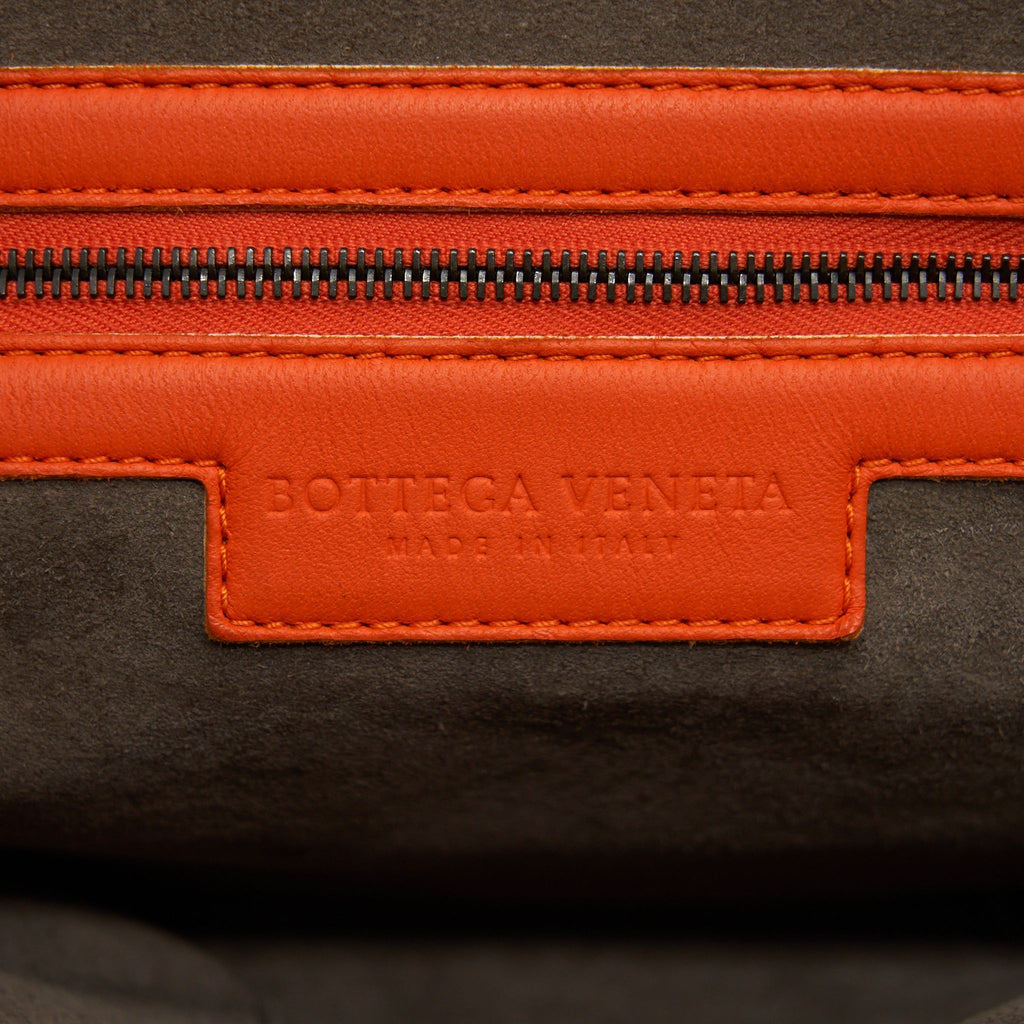 BOTTEGA VENETA ZIPPY CROSSBODY BAG ORANGE