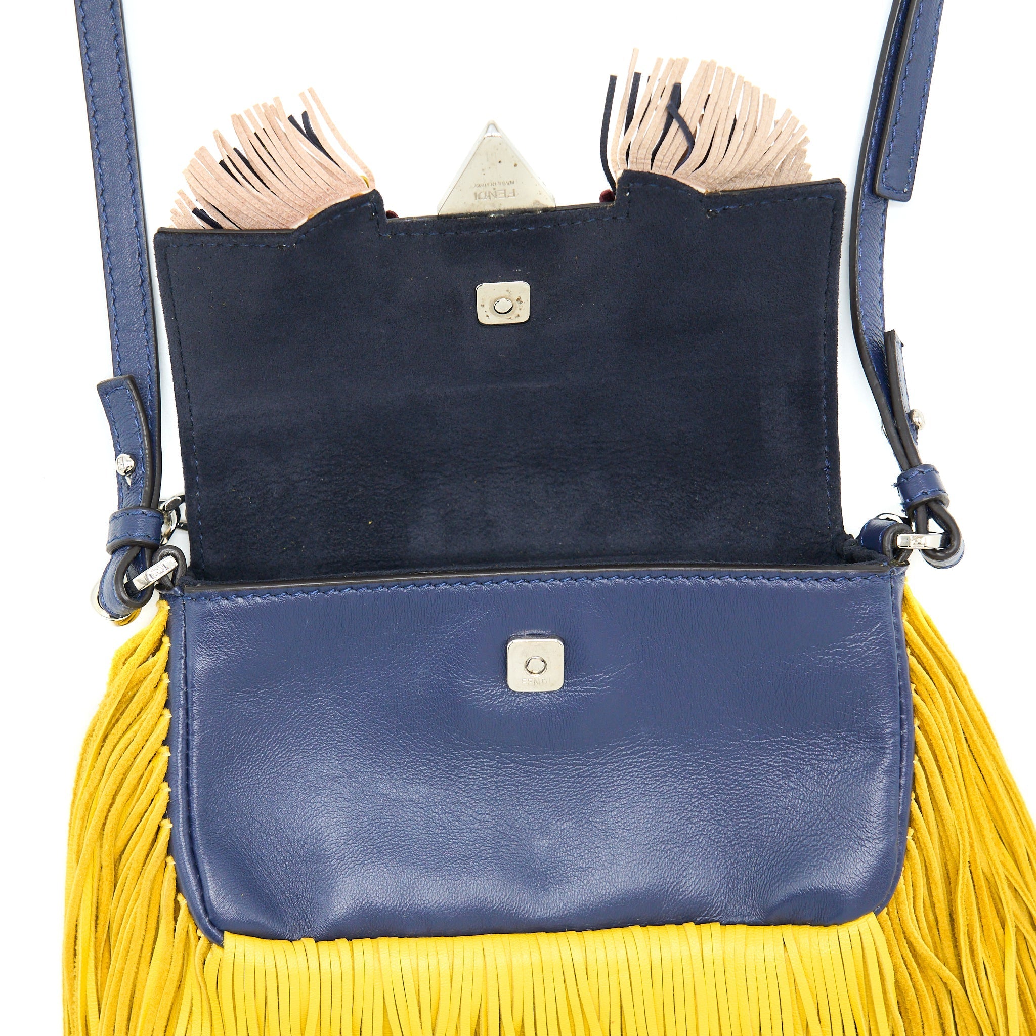FENDI MINI MONSTER CROSSBODY BAG MULTICOLOUR
