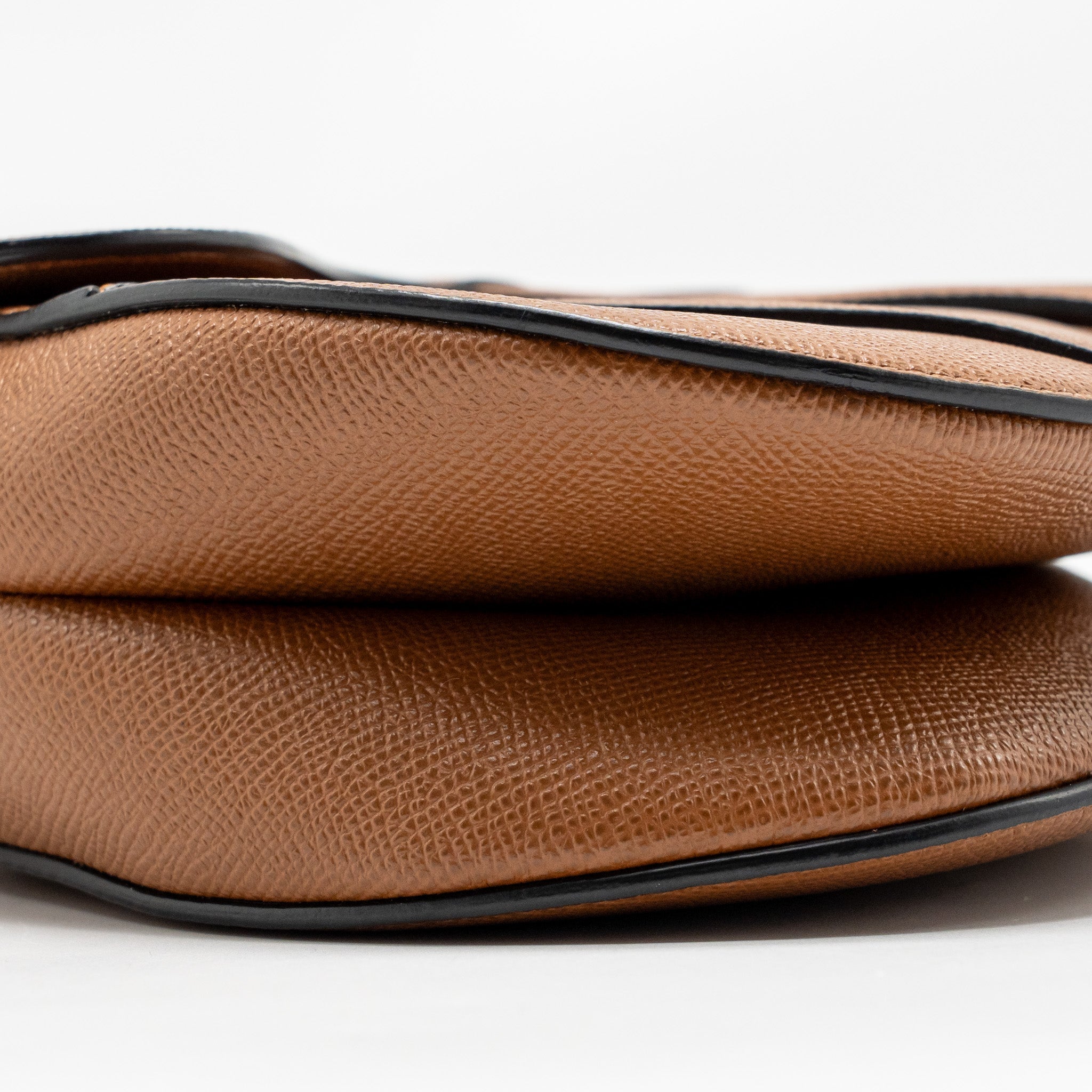 DIOR MEDIUM SADDLE BAG CALFSKIN CARAMEL GHW