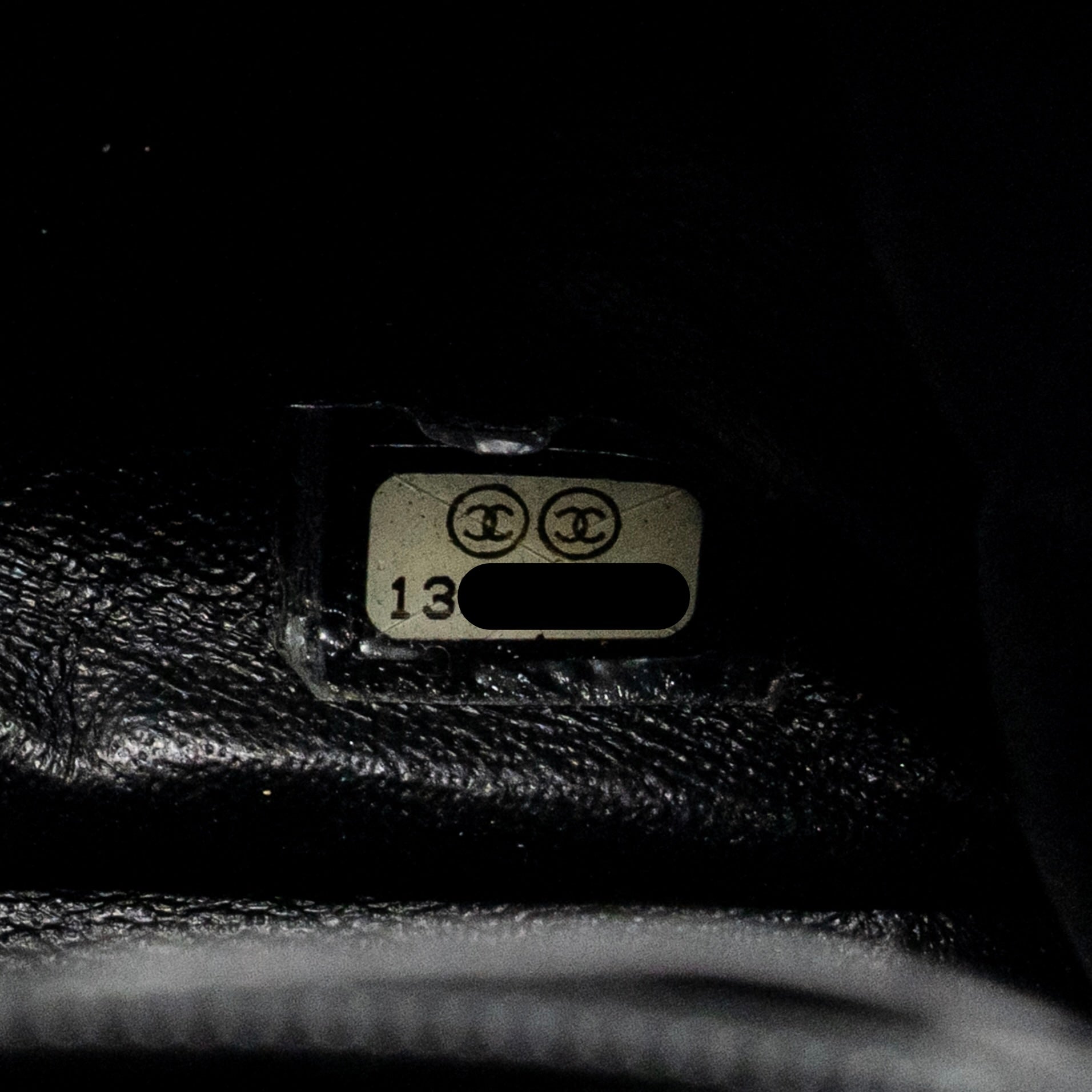 CHANEL JUMBO CLASSIC SINGLE FLAP BAG CAVIAR BLACK SHW