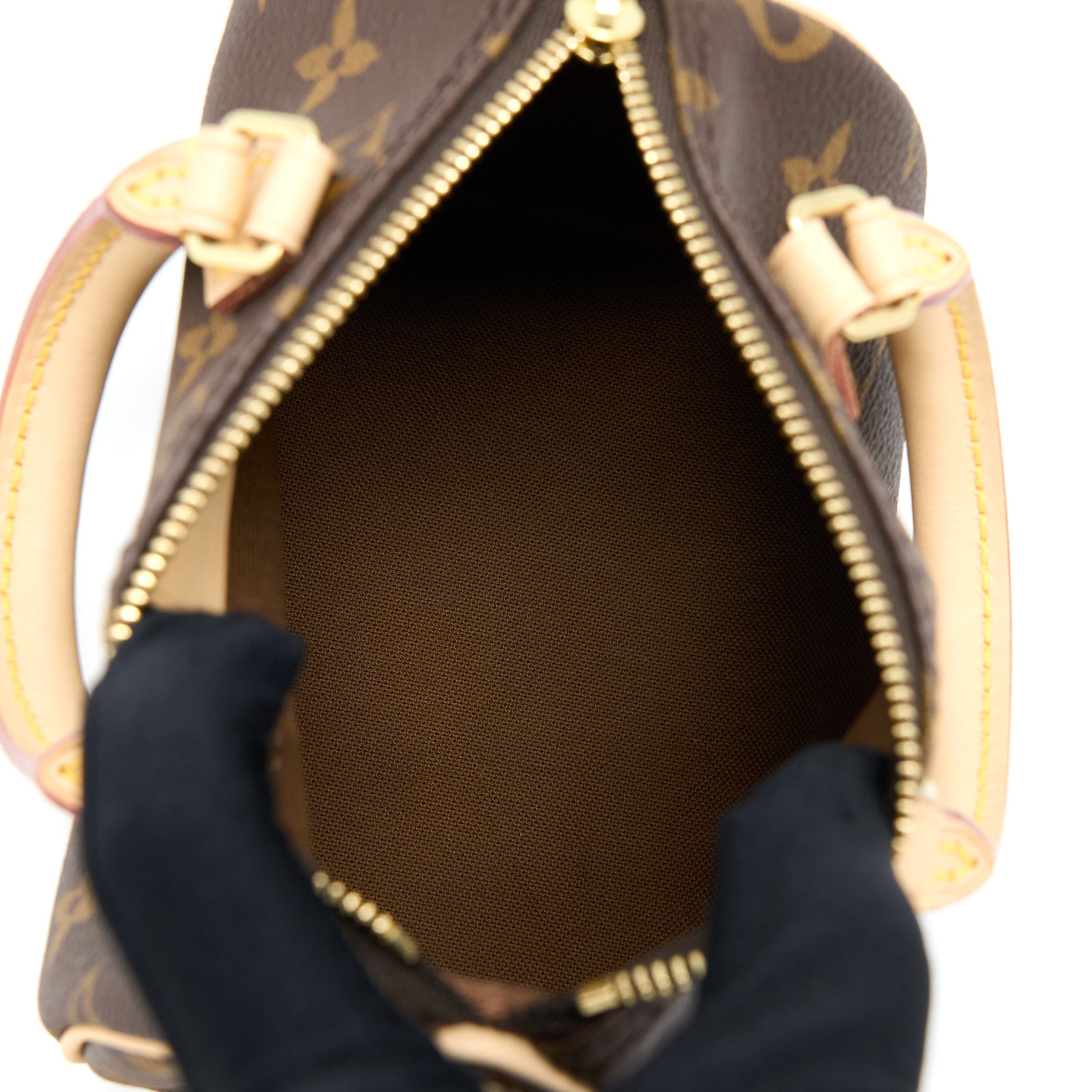 LOUIS VUITTON NANO SPEEDY MONOGRAM CANVAS GHW