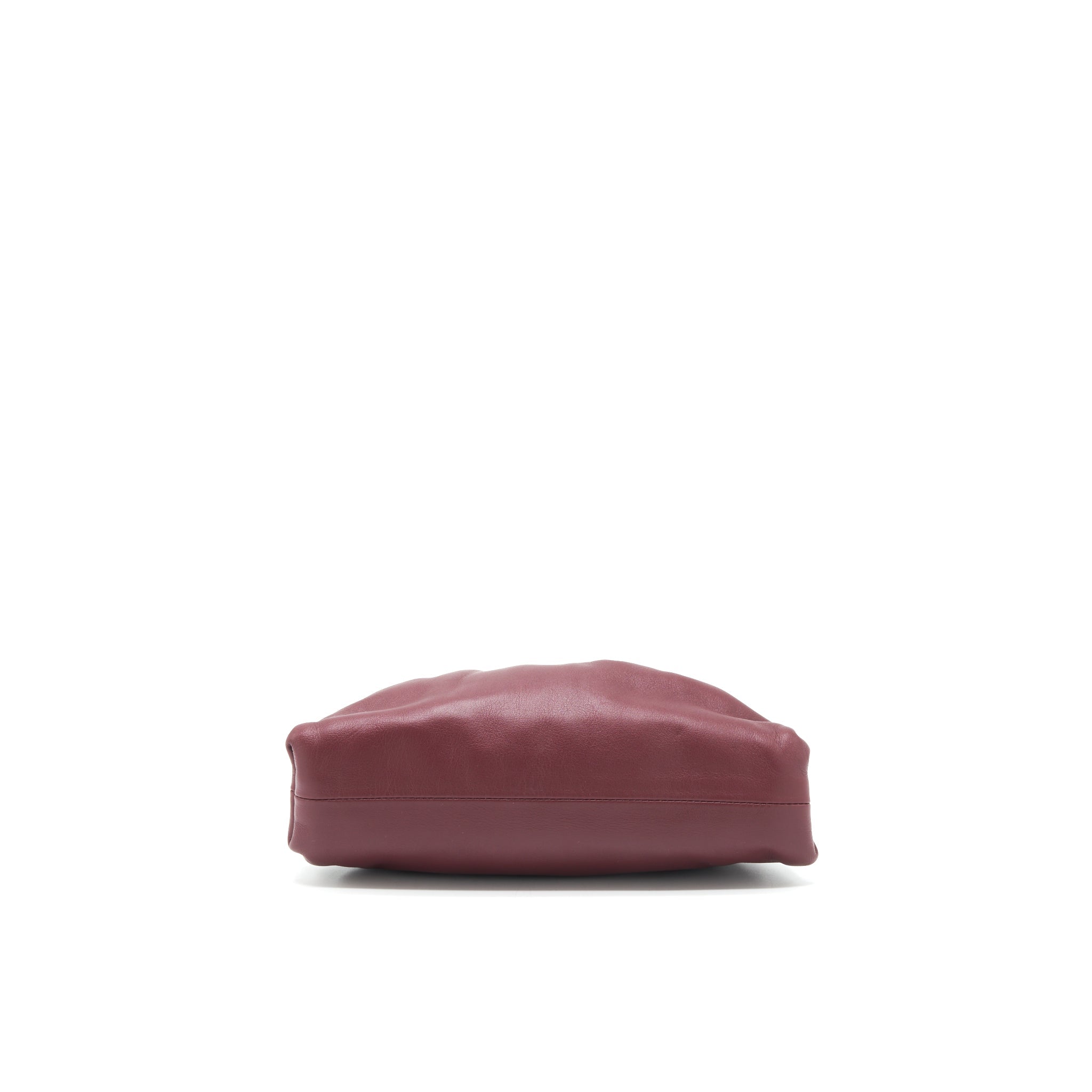 BOTTEGA VENETA THE MINI POUCH DARK RED
