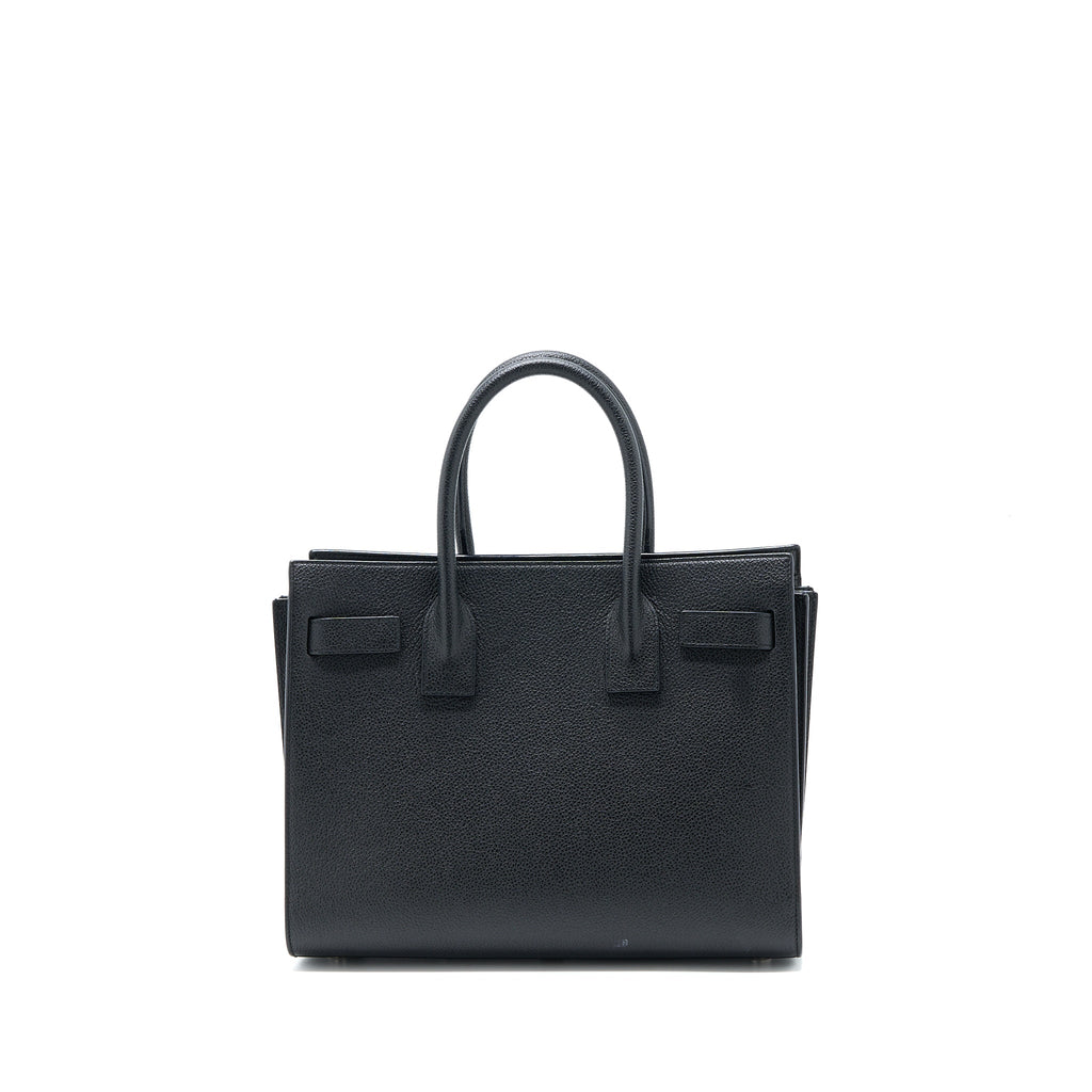SAINT LAURENT BABY SAC DE JOUR GRAINED CALFSKIN BLACK SHW
