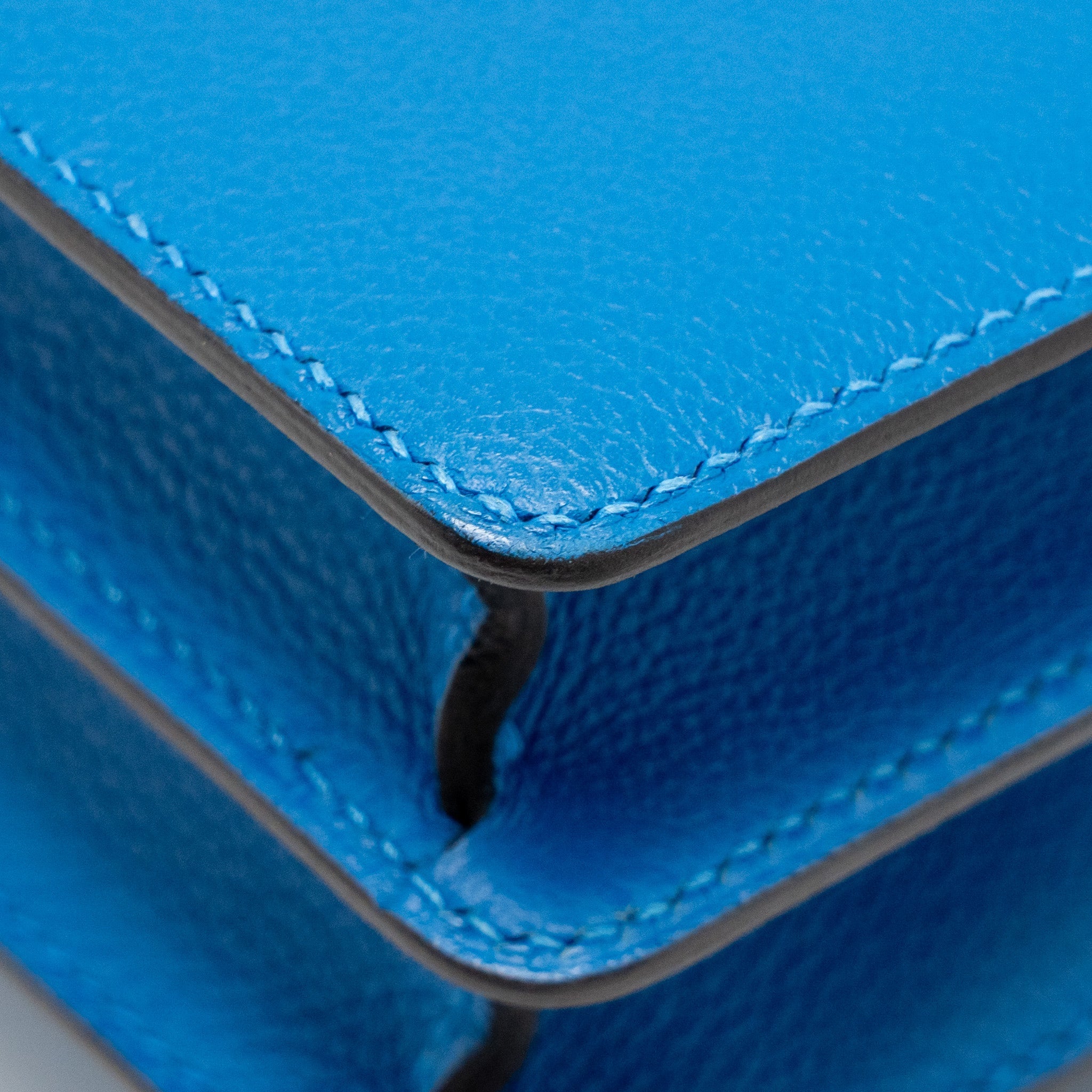 HERMES MINI ROULIS EVERCOLOR B3 BLEU ZANZIBAR GHW