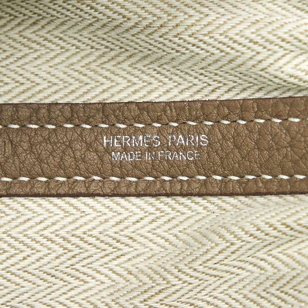 HERMES GARDEN PARTY 36 ETOUPE SHW