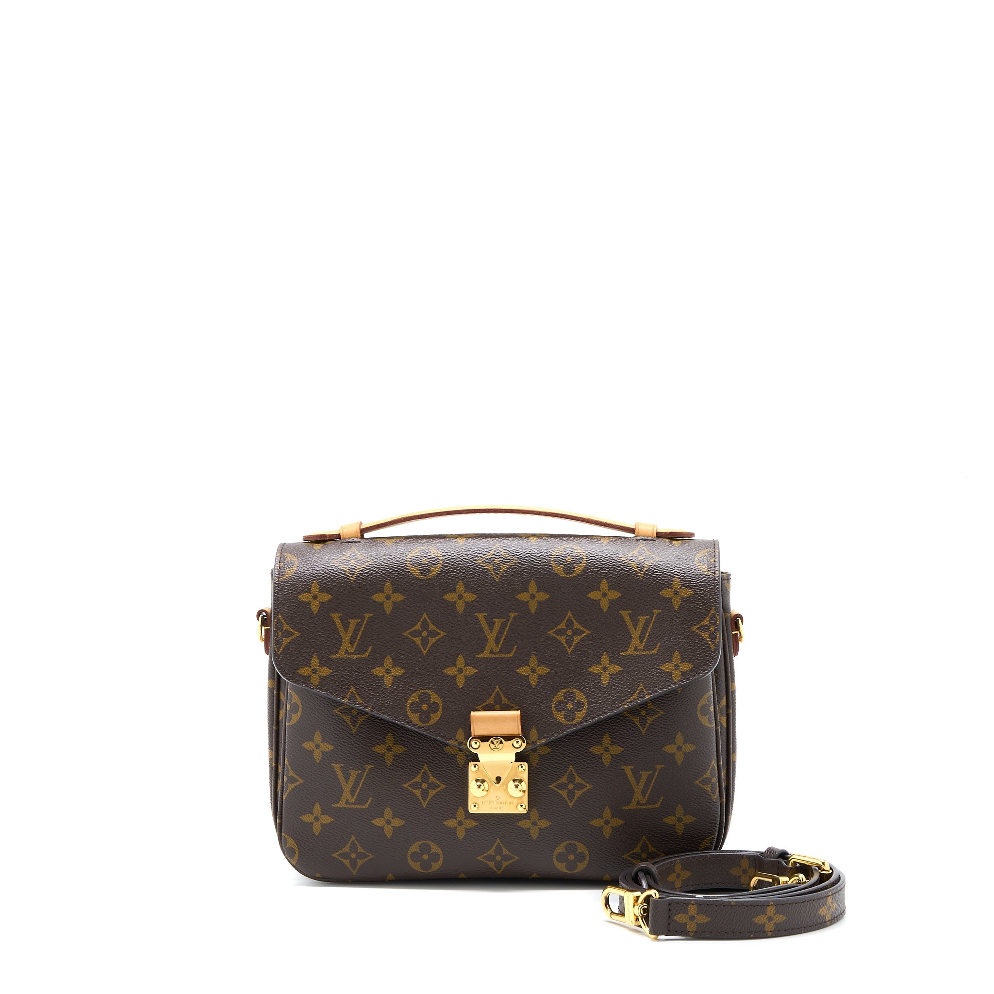 LOUIS VUITTON POCHETTE MÉTIS MONOGRAM CANVAS GHW