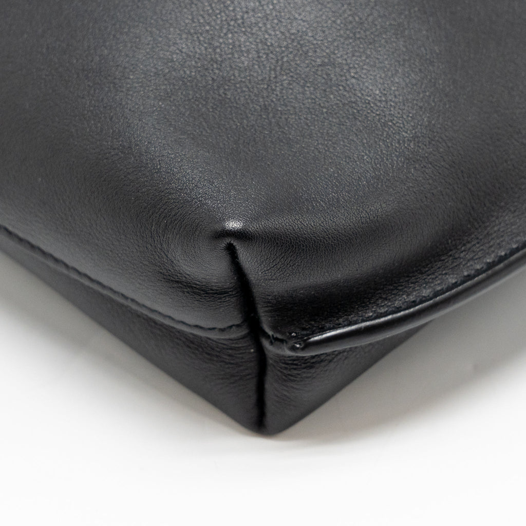 SAINT LAURENT/YSL SUZANNE HOBO BAG CALFSKIN BLACK GHW