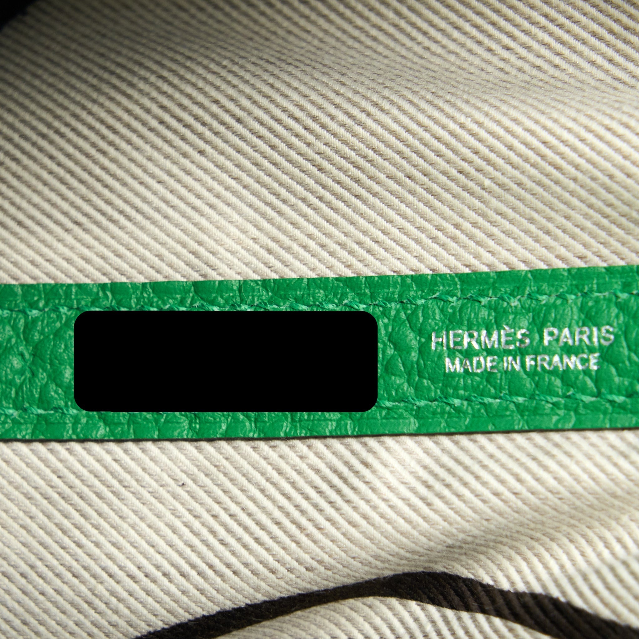 HERMES GARDEN PARTY 36 NEGONDA 1K BAMBOU SHW