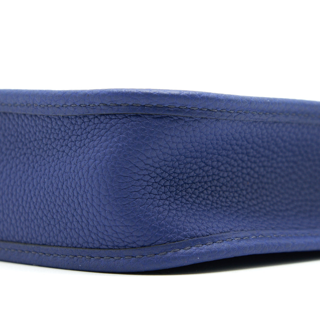 HERMÈS SAC EVELYNE 16 AMAZONE BLEU SAPHIR / BLEU INDIGO