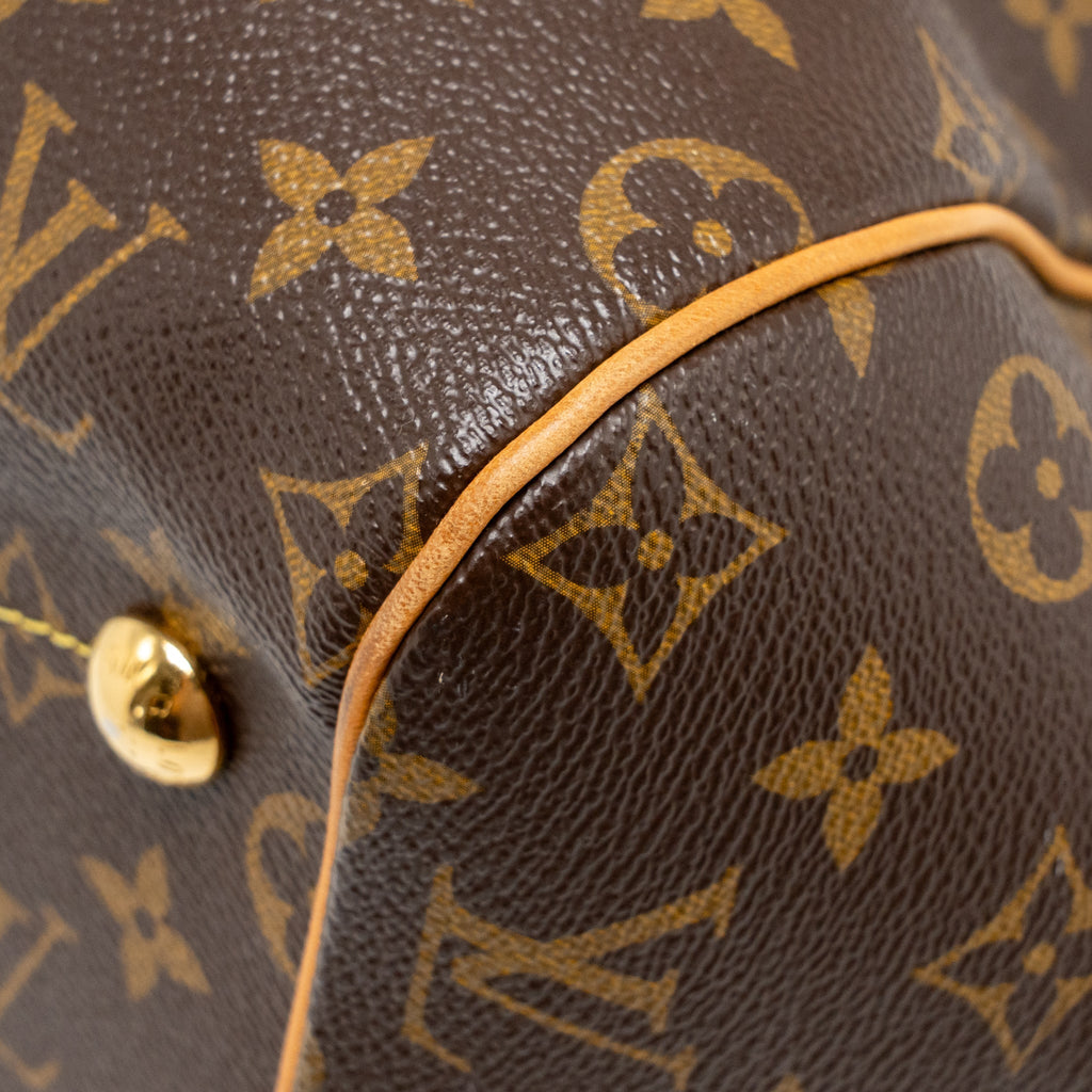 LOUIS VUITTON TIVOLI TOTE BAG MONOGRAM CANVAS GHW