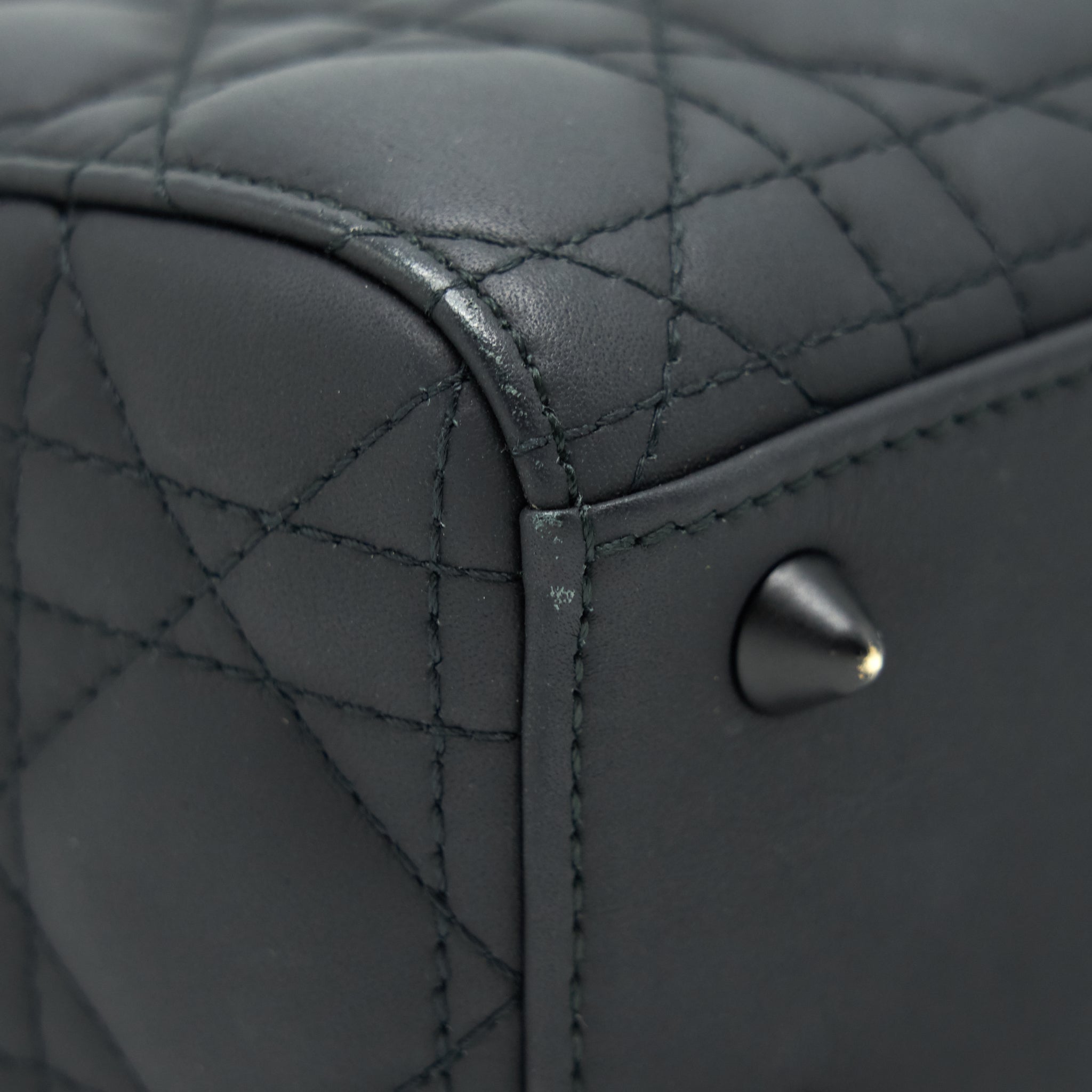 DIOR SMALL LADY DIOR TOTE BAG SO BLACK