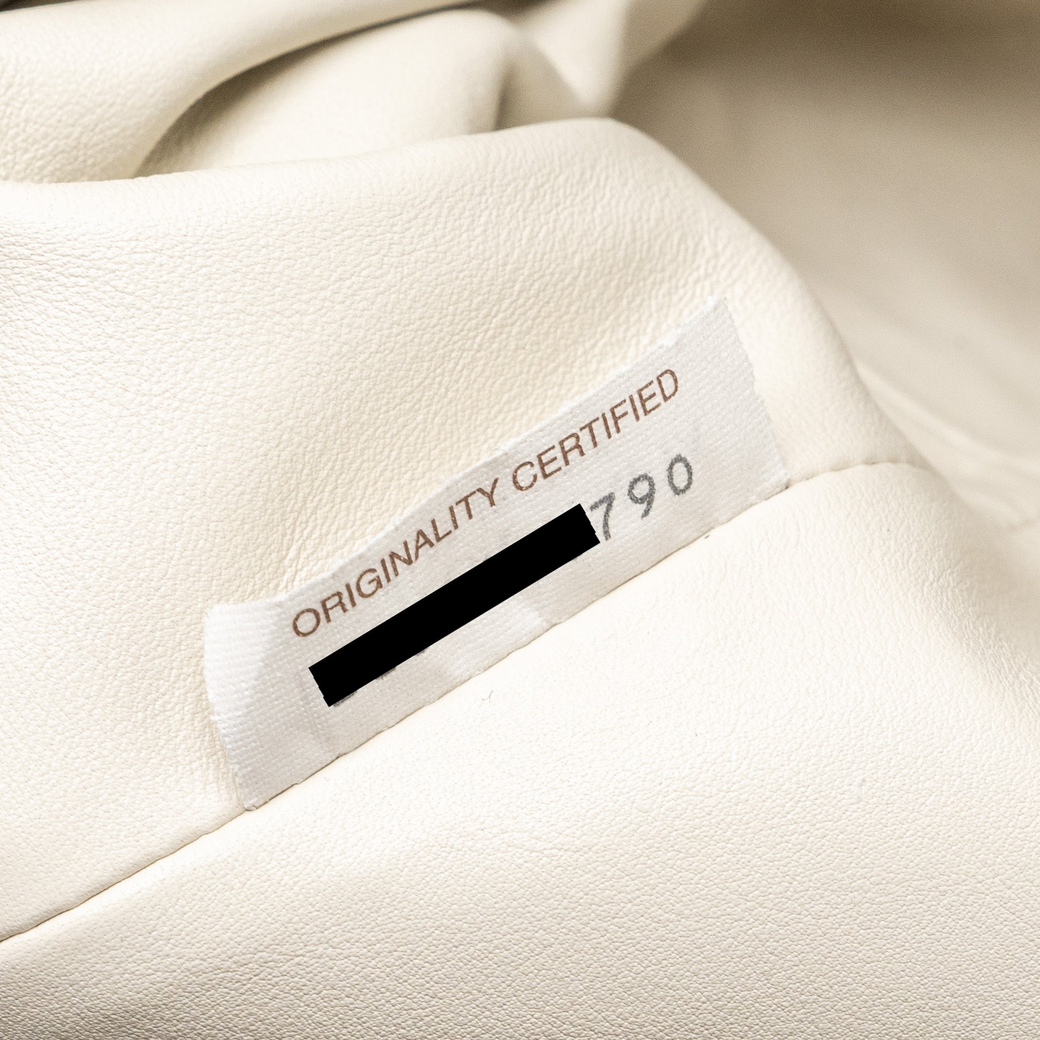 BOTTEGA VENETA THE POUCH CALFSKIN WHITE GHW