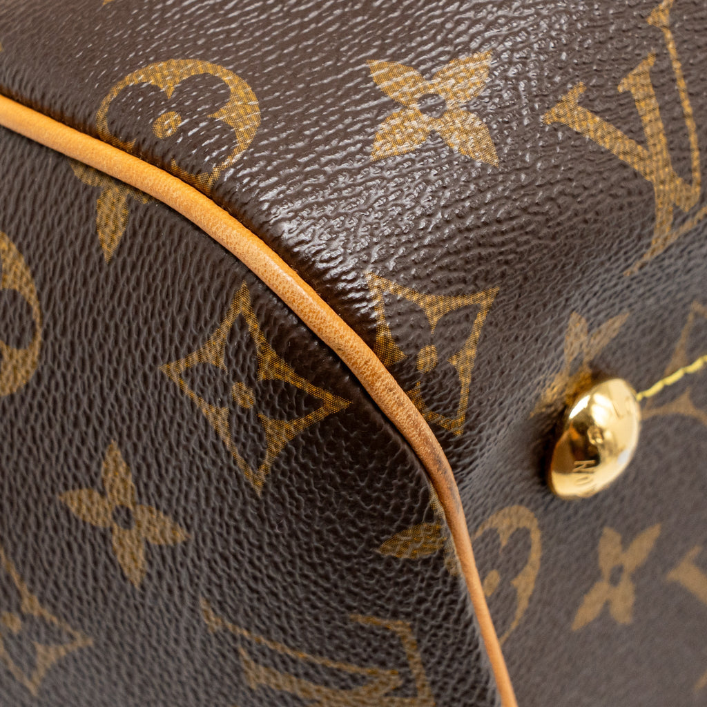 LOUIS VUITTON TIVOLI TOTE BAG MONOGRAM CANVAS GHW