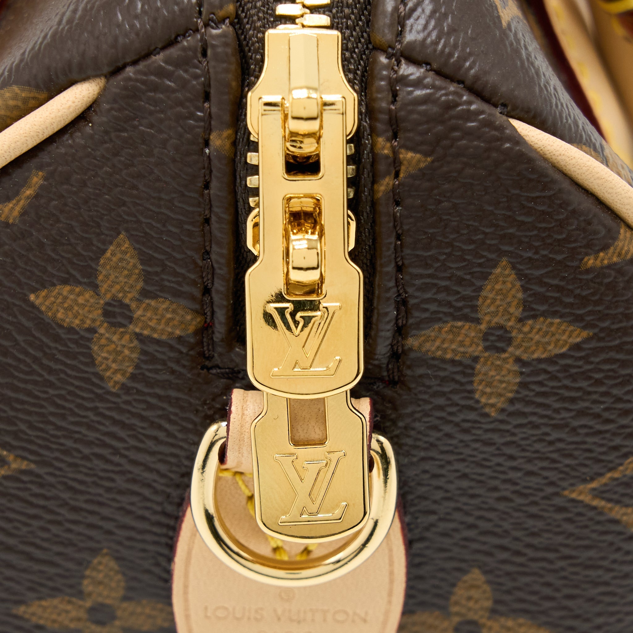 LOUIS VUITTON SPEEDY BANDOULIERE 20 MONOGRAM CANVAS BLACK STRAP