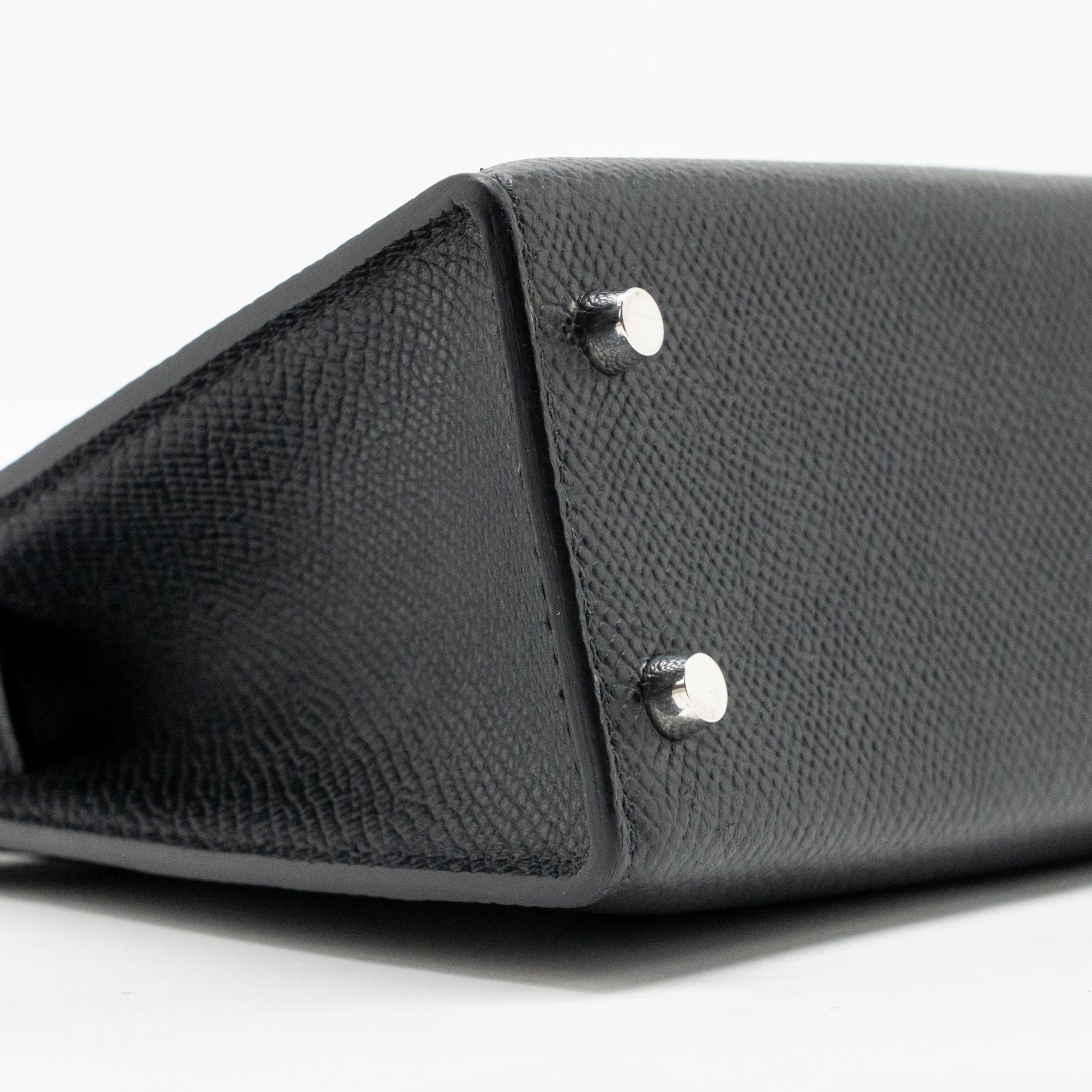 HERMES MINI KELLY EPSOM BLACK SHW