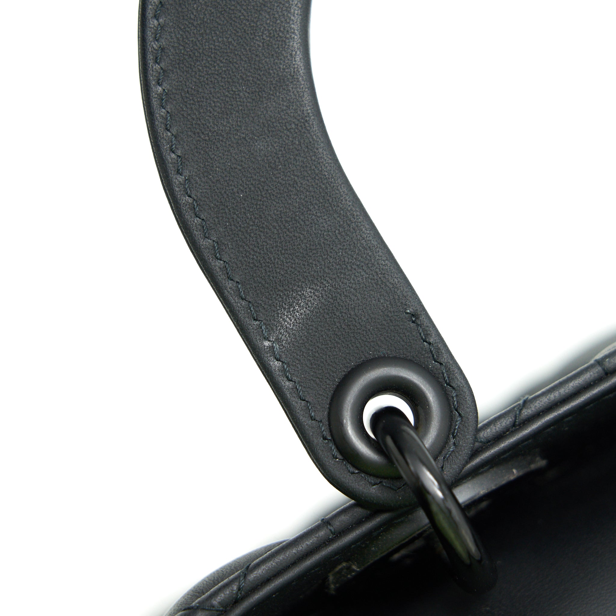 DIOR SMALL LADY DIOR TOTE BAG SO BLACK