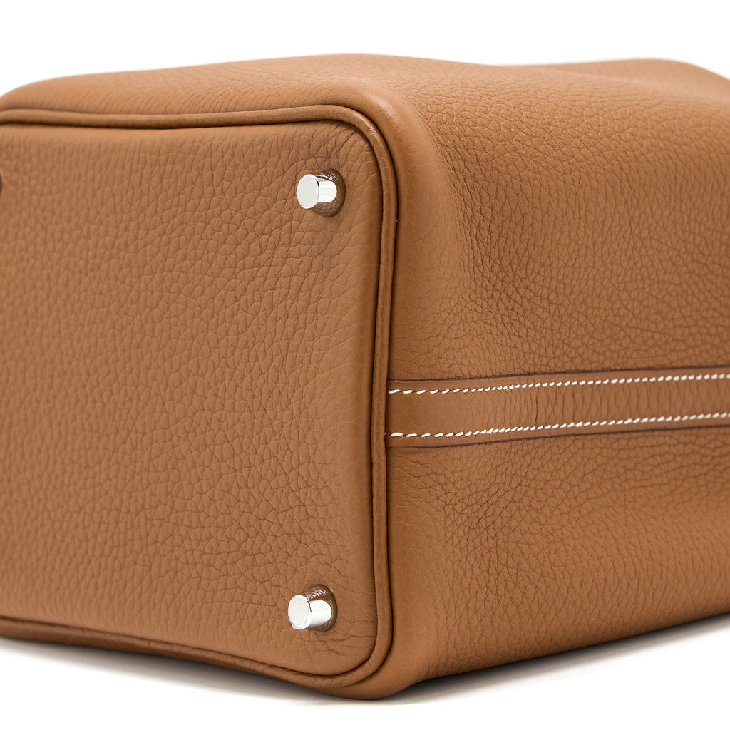 HERMES PICOTIN 18 LOCK BAG CLEMENCE GOLD SHW