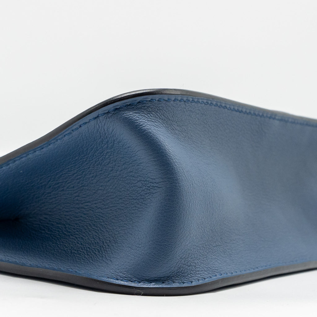 HERMES MINI HALZAN 22 SWIFT BLUE AGATE SHW