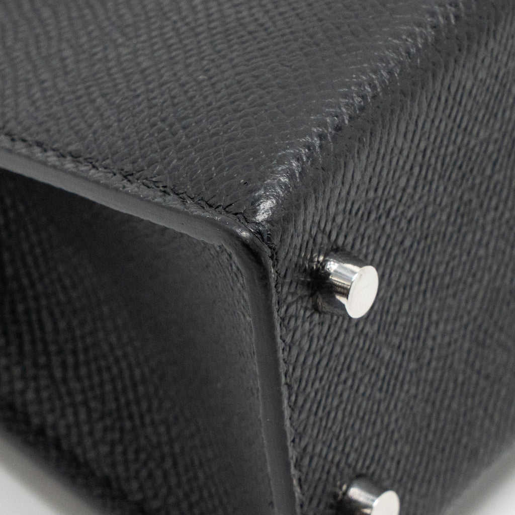 HERMES MINI KELLY EPSOM BLACK SHW