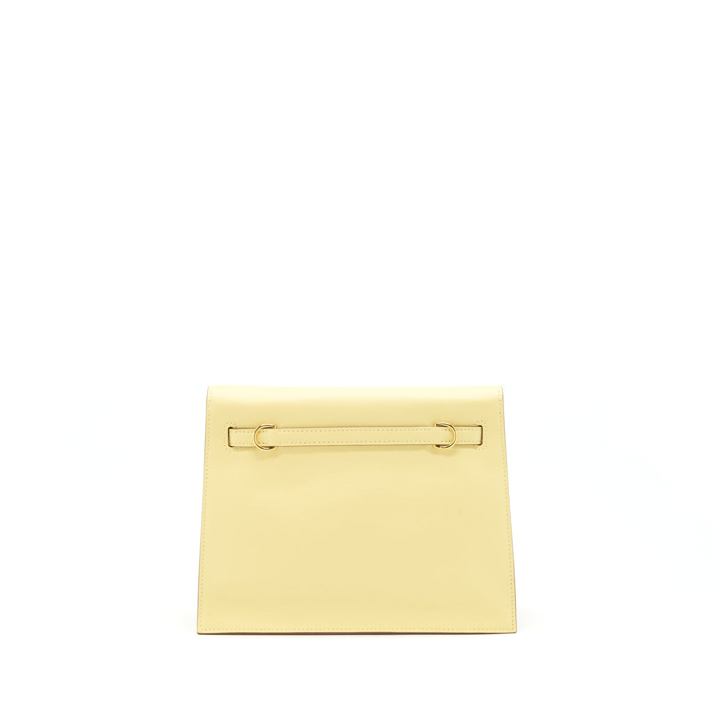HERMES KELLY DANSE SWIFT 1Z JAUNE POUSSIN GHW