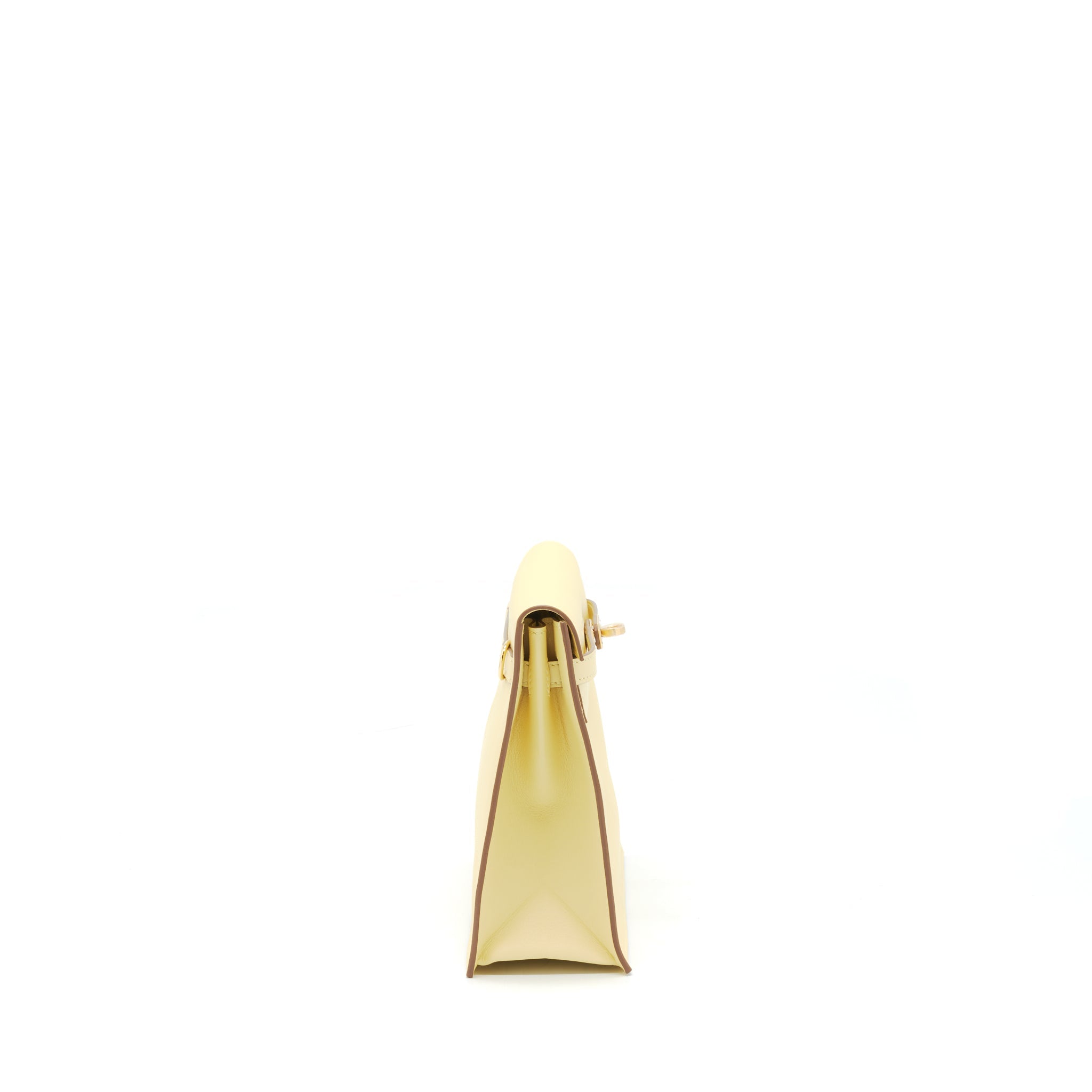 HERMES KELLY DANSE SWIFT 1Z JAUNE POUSSIN GHW