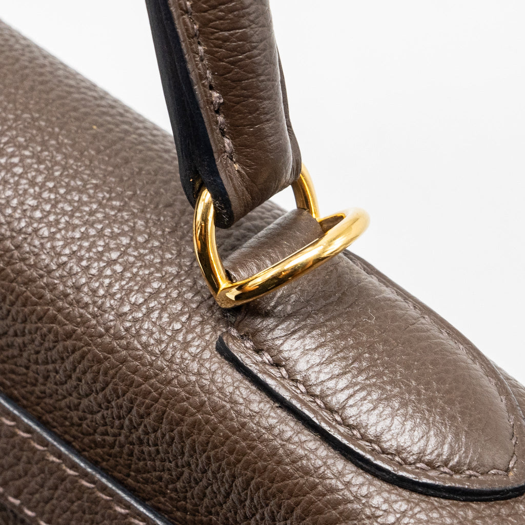 HERMES KELLY 28 TOGO C4 ECORCE GHW