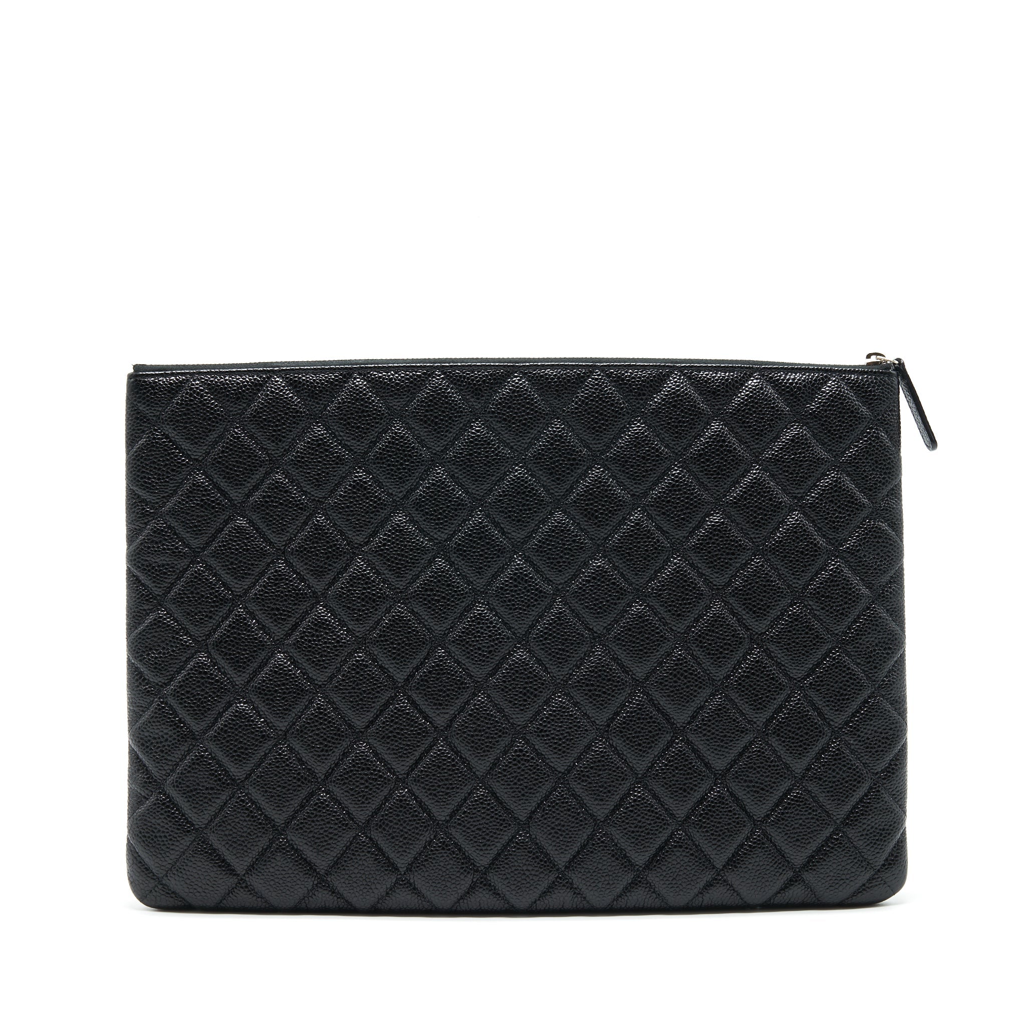 CHANEL CAVIAR POUCH BLACK SHW