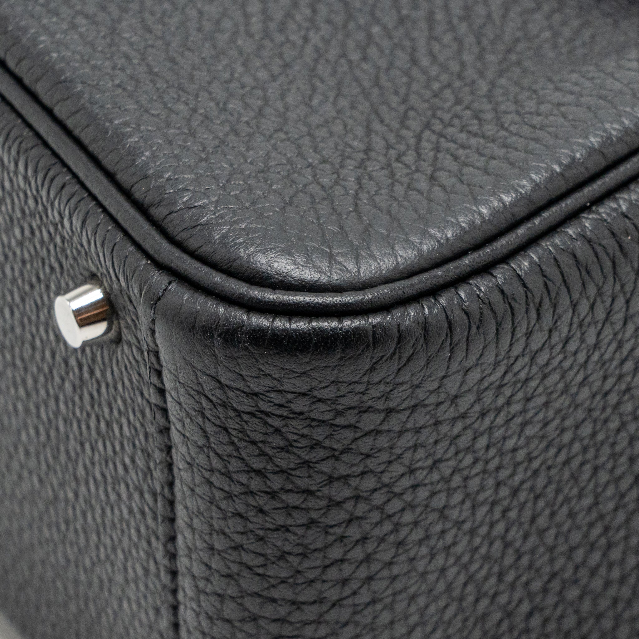 HERMES MINI LINDY CLEMENCE BLACK SHW