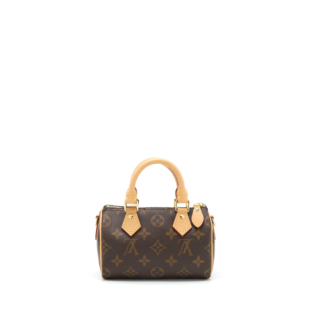 LOUIS VUITTON NEW NANO SPEEDY MONOGRAM CANVAS