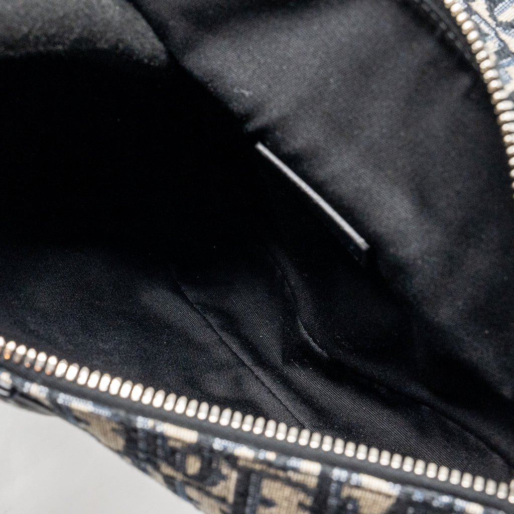 DIOR HOMME SADDLE BAG DIOR OBLIQUE JACQUARD MULTICOLOUR HARDWARE