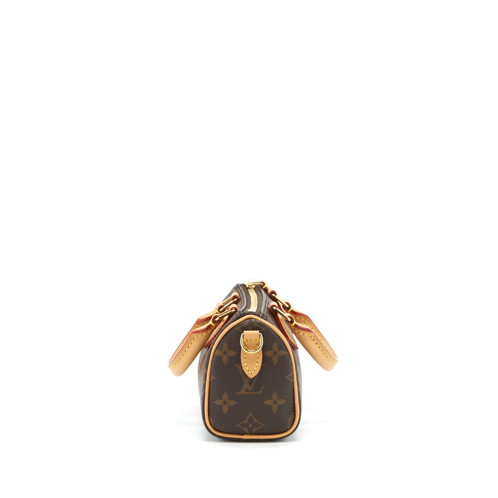 LOUIS VUITTON NEW NANO SPEEDY MONOGRAM CANVAS