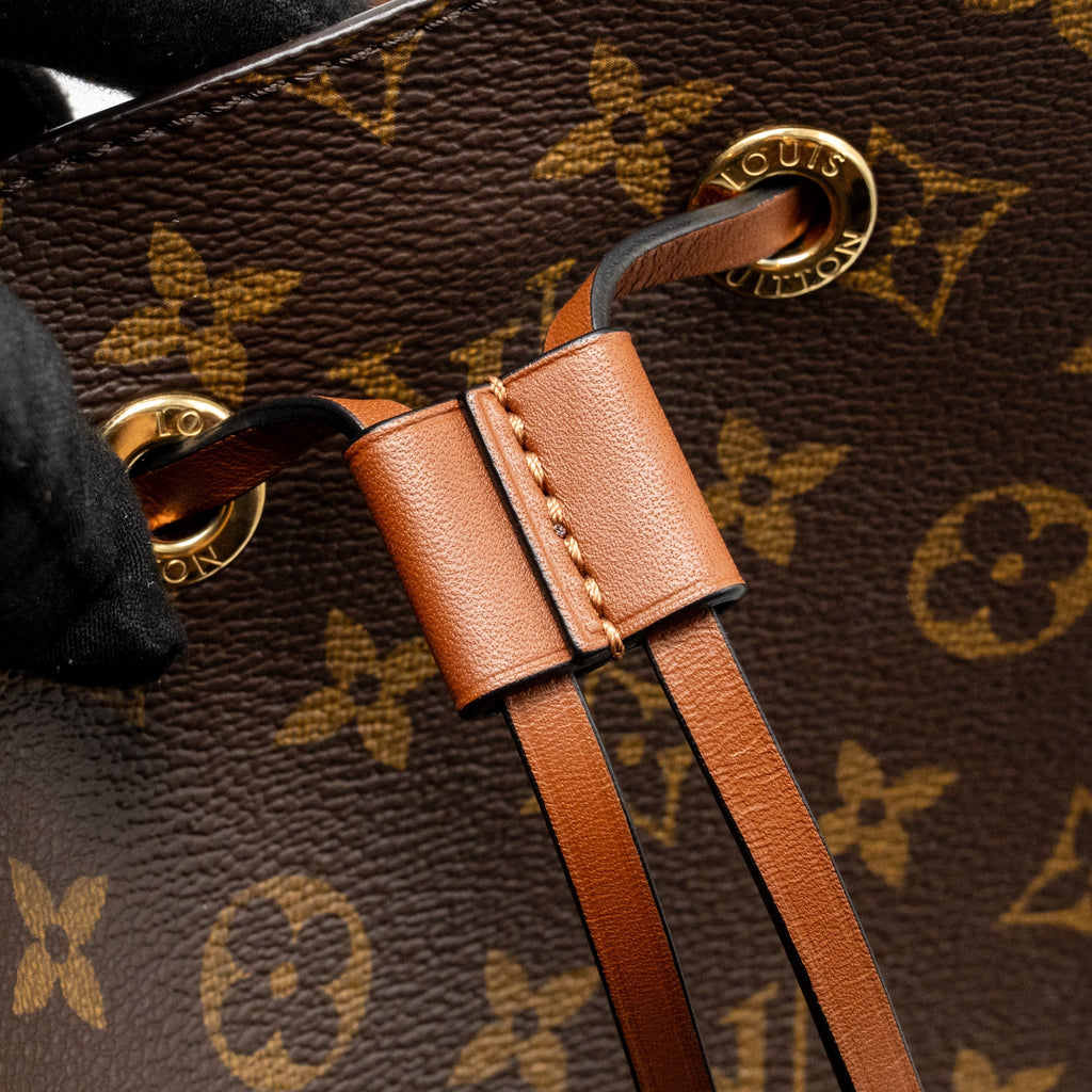 LOUIS VUITTON NEONOE MM MONOGRAM CANVAS CARAMEL GHW