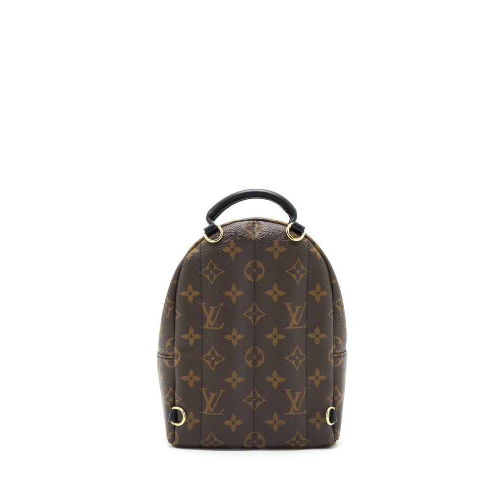 LOUIS VUITTON PALM SPRINGS MINI BACKPACK MONOGRAM CANVAS NEW ZIPPER
