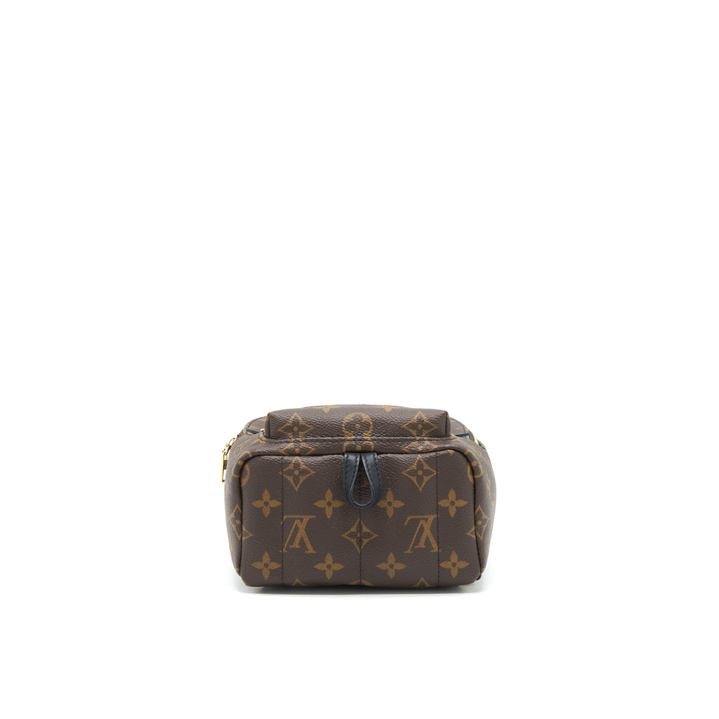 LOUIS VUITTON PALM SPRINGS MINI BACKPACK MONOGRAM CANVAS NEW ZIPPER