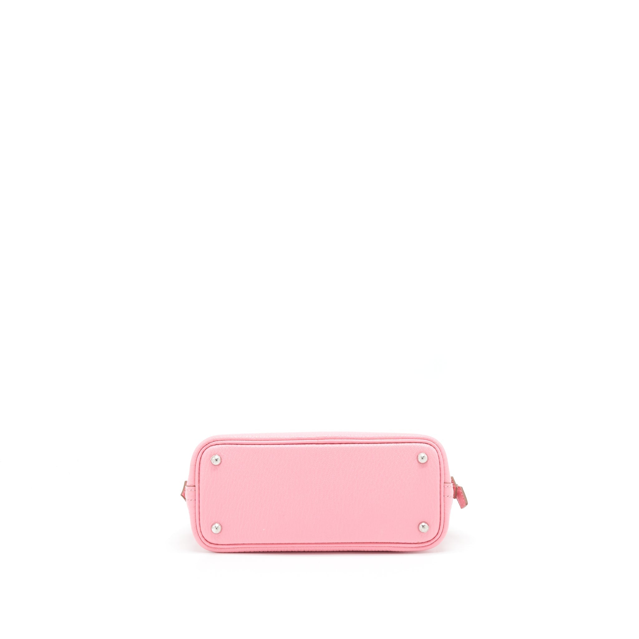 HERMES MINI BOLIDE CHÈVRE MYSORE ROSE CONFETTI SHW