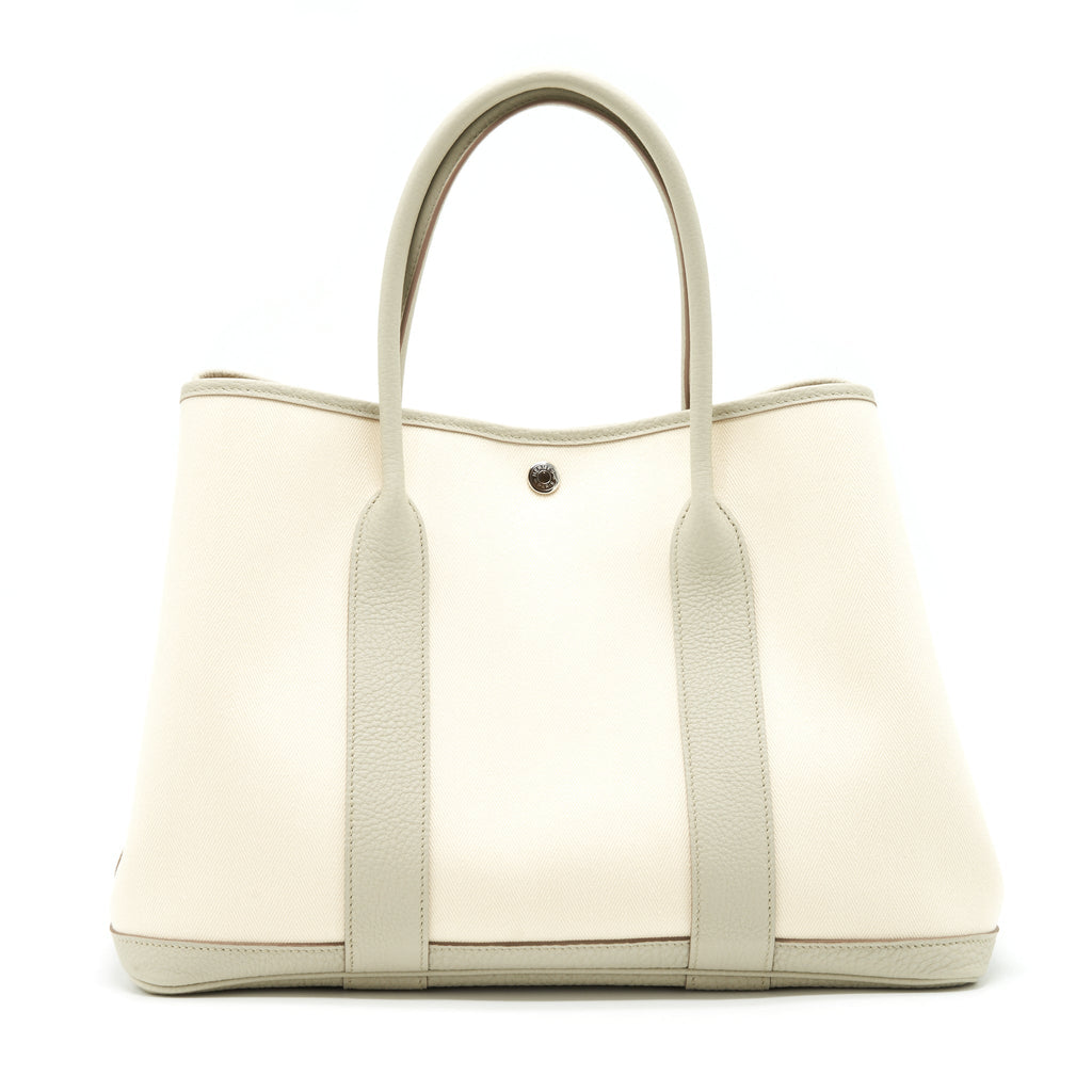 HERMES GARDEN PARTY 36 CANVAS NATA/ BENTON SHW