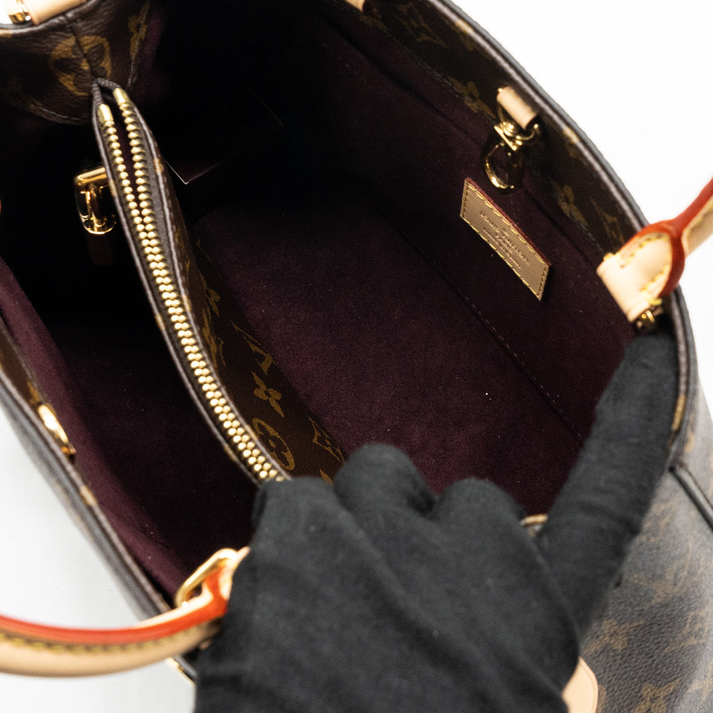 LOUIS VUITTON MONTAIGNE BB MONOGRAM CANVAS GHW