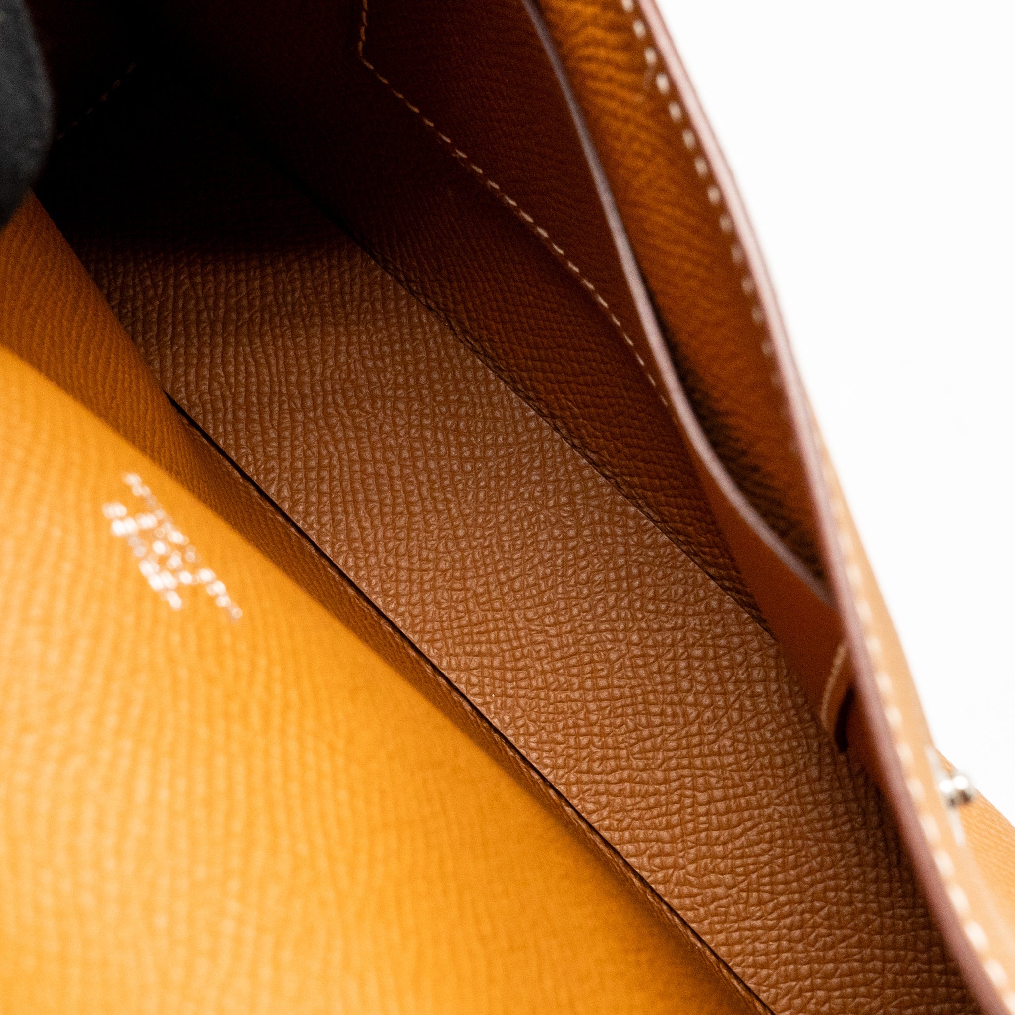 HERMES PORTEFEUILLE-SAC HERMESNAP EPSOM GOLD SHW