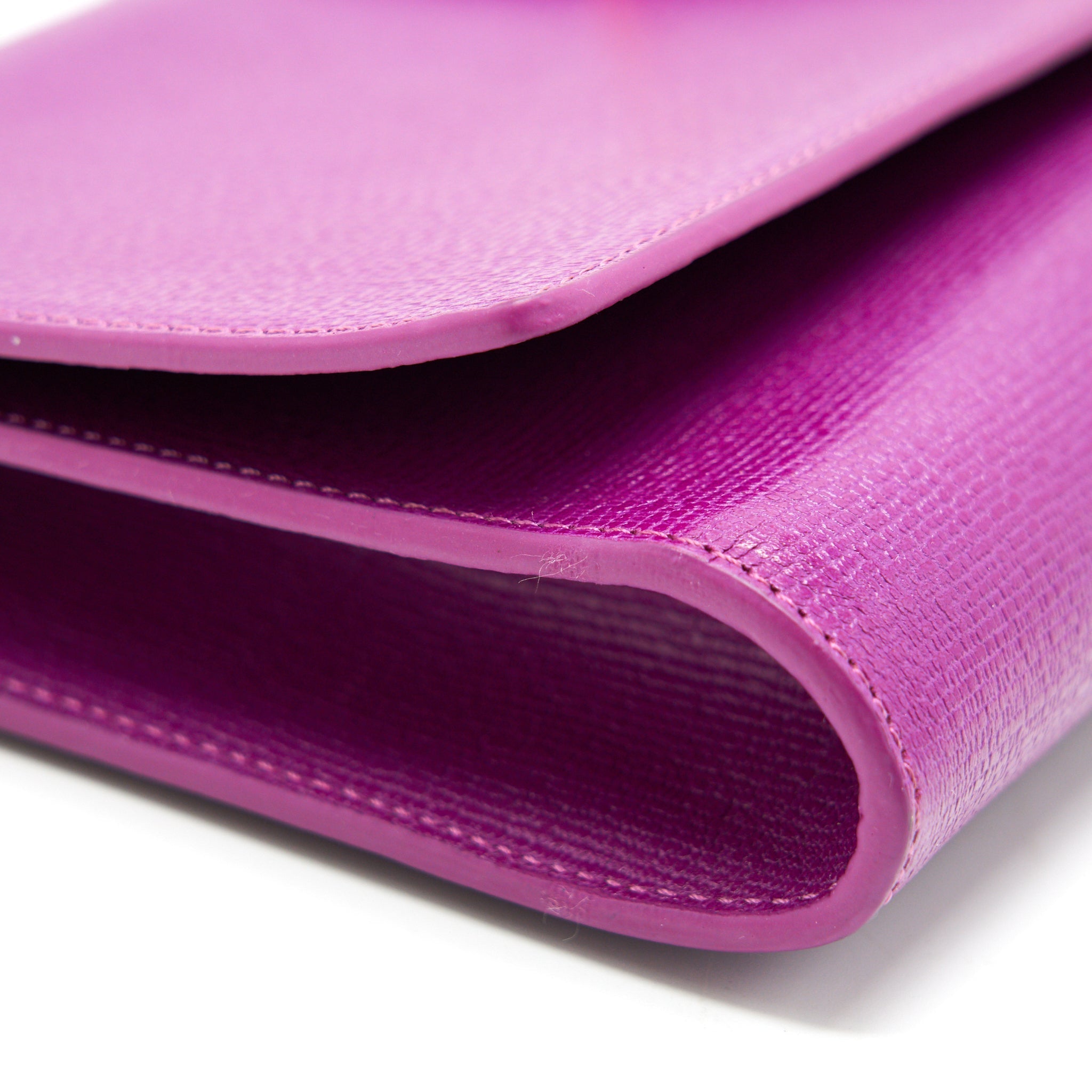 YSL Y CLUTCH PURPLE GHW