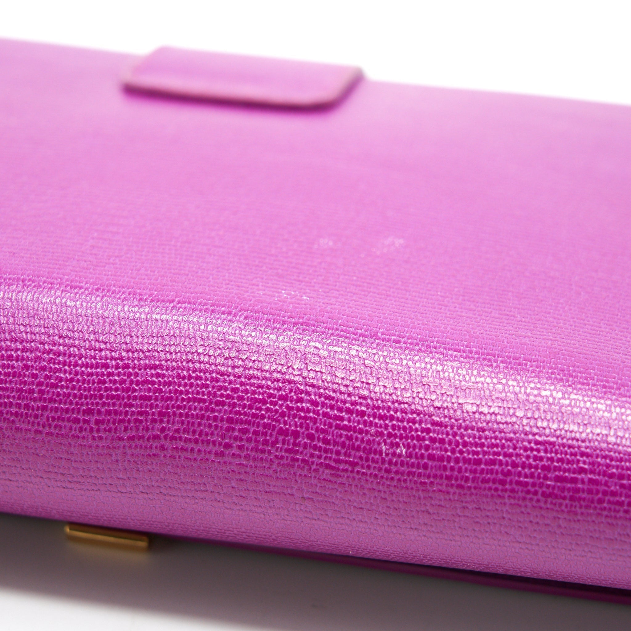 YSL Y CLUTCH PURPLE GHW