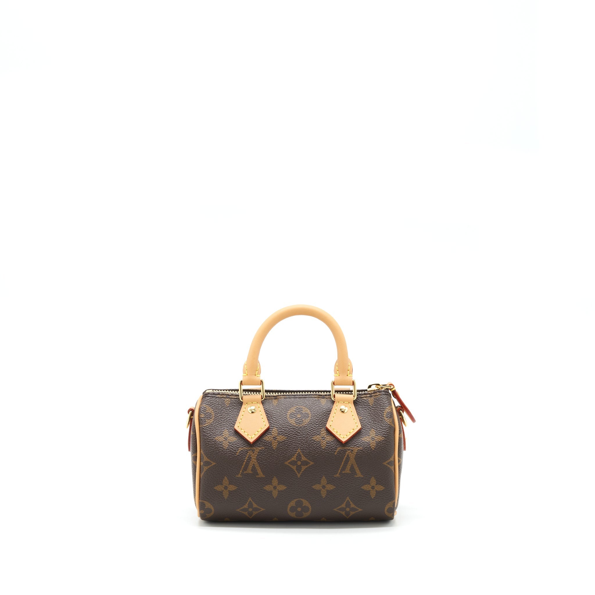 LOUIS VUITTON NANO SPEEDY NEW VERSION MONOGRAM CANVAS GHW