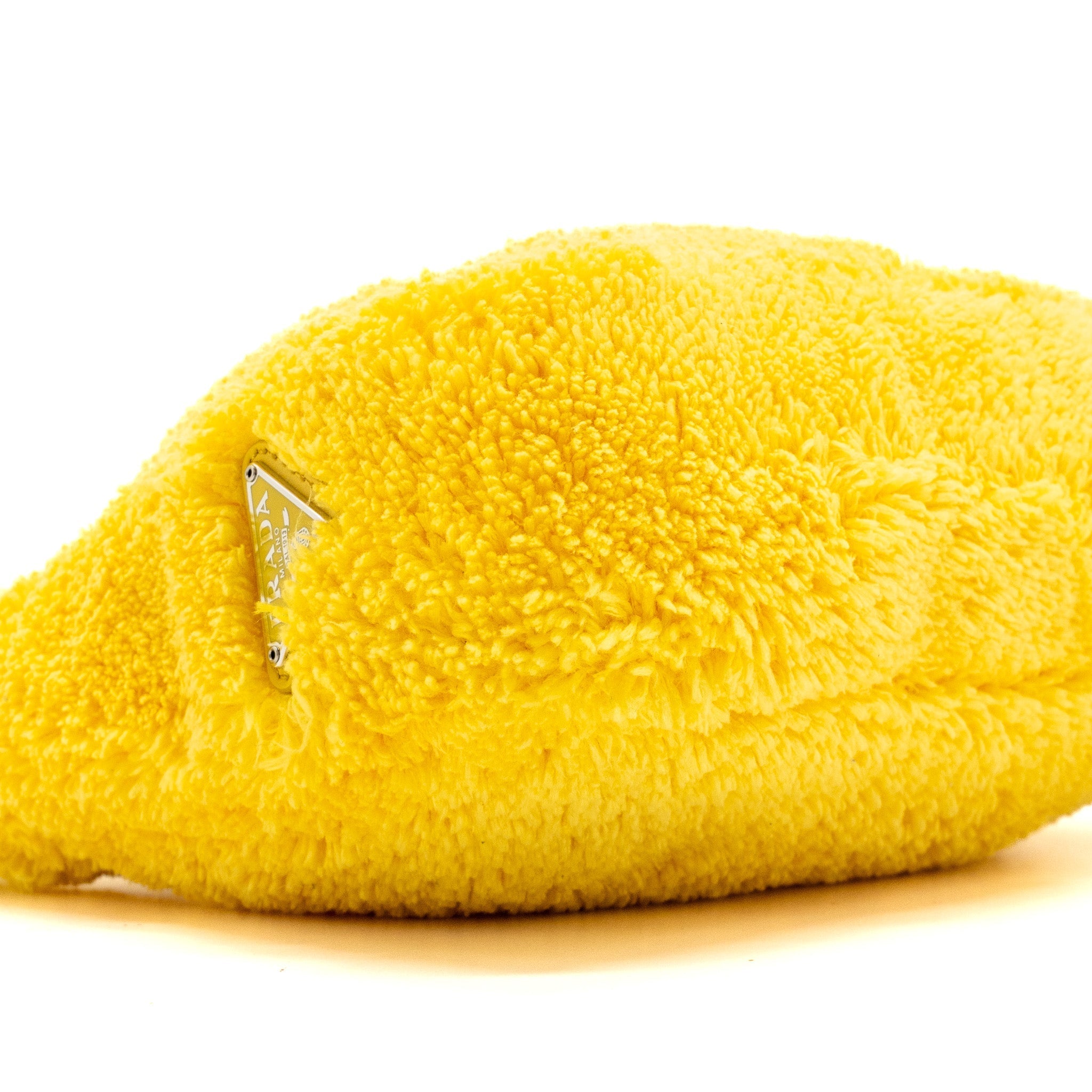 PRADA RE-EDITION 2000 TERRY MINI BAG YELLOW SHW