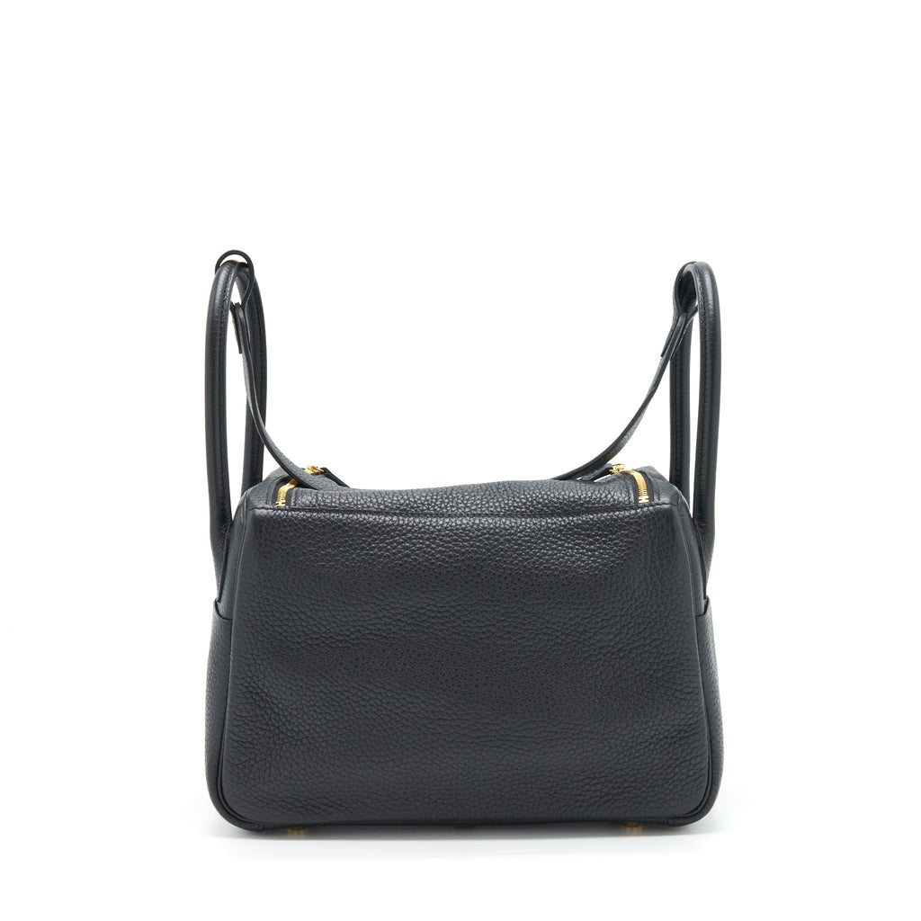HERMES LINDY 26 CLEMENCE BLACK GHW