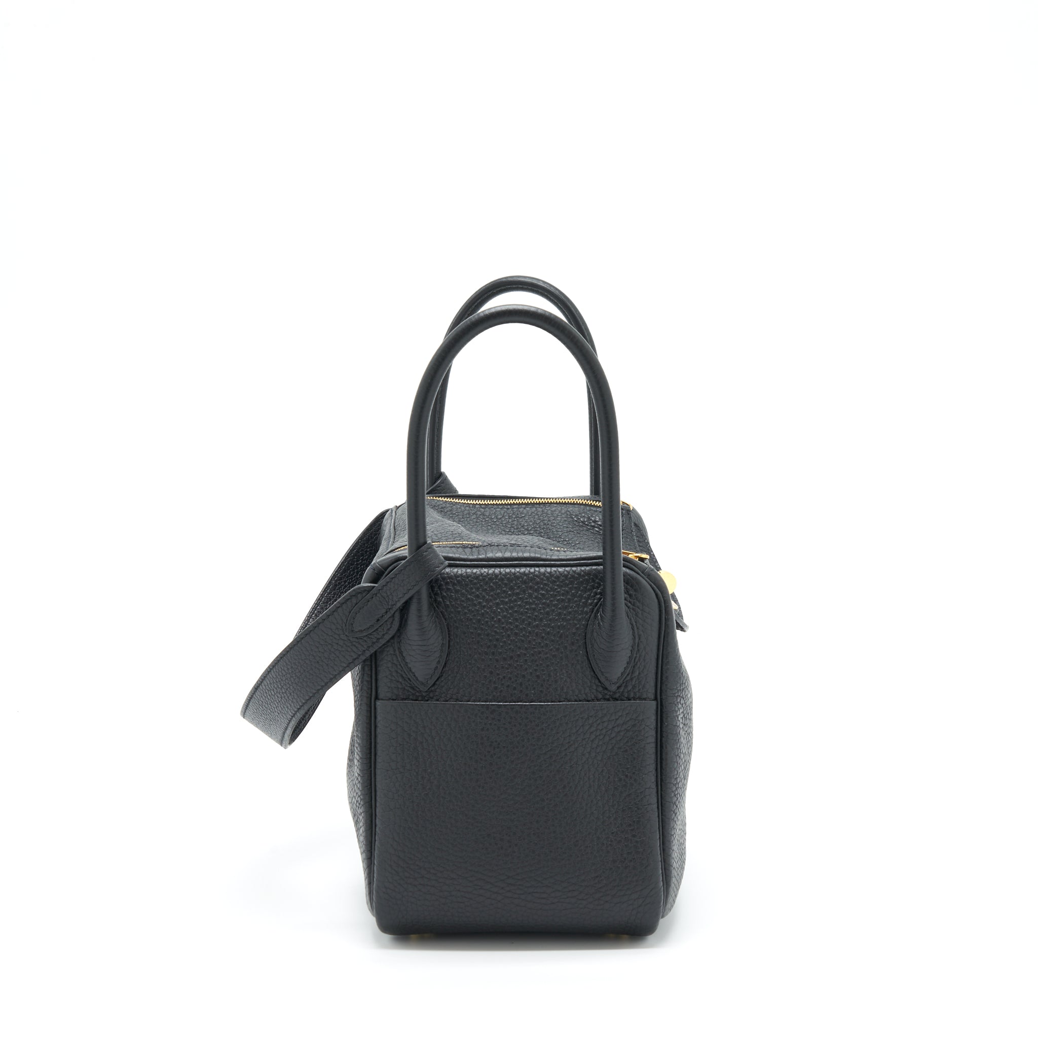 HERMES LINDY 26 CLEMENCE BLACK GHW