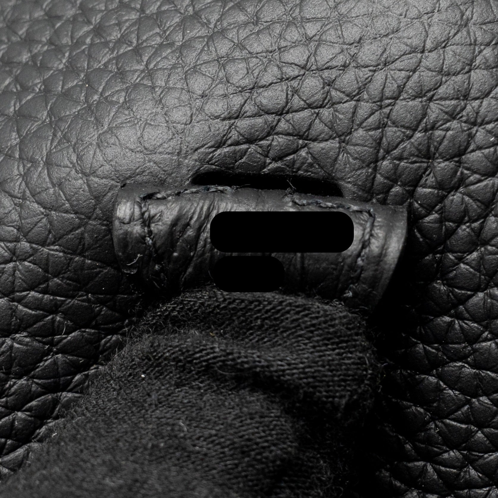 HERMES MINI EVELYNE CLEMENCE BLACK SHW