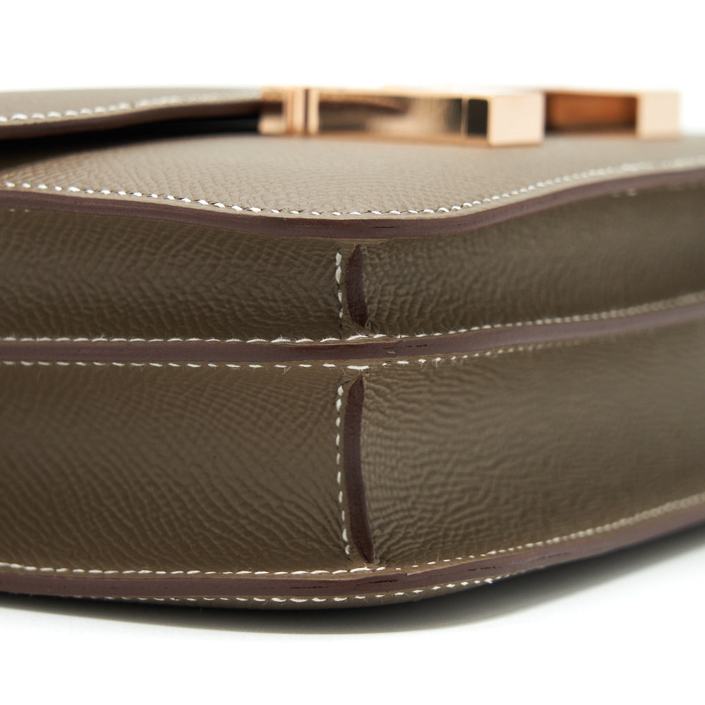 HERMES MINI CONSTANCE EPSOM ETOUPE RGHW