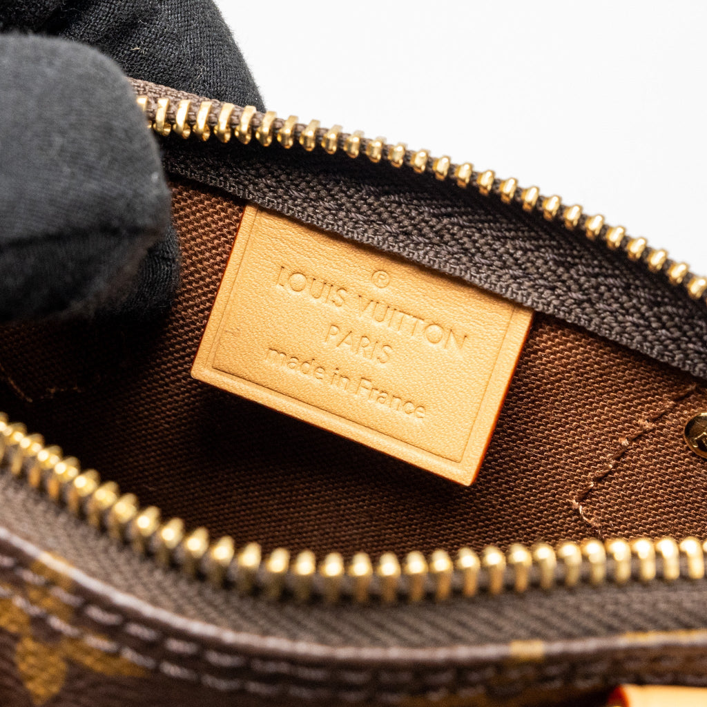 LOUIS VUITTON NANO SPEEDY MONOGRAM CANVAS GHW