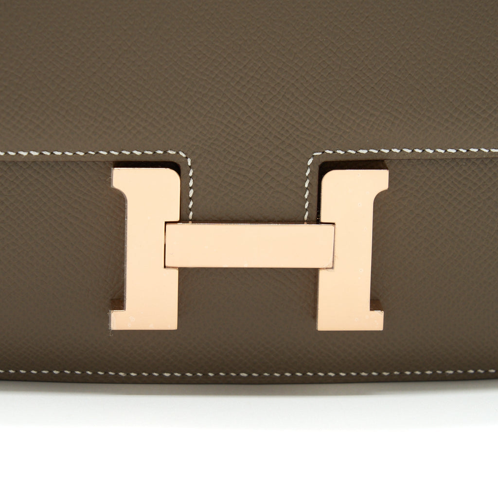 HERMES MINI CONSTANCE EPSOM ETOUPE RGHW
