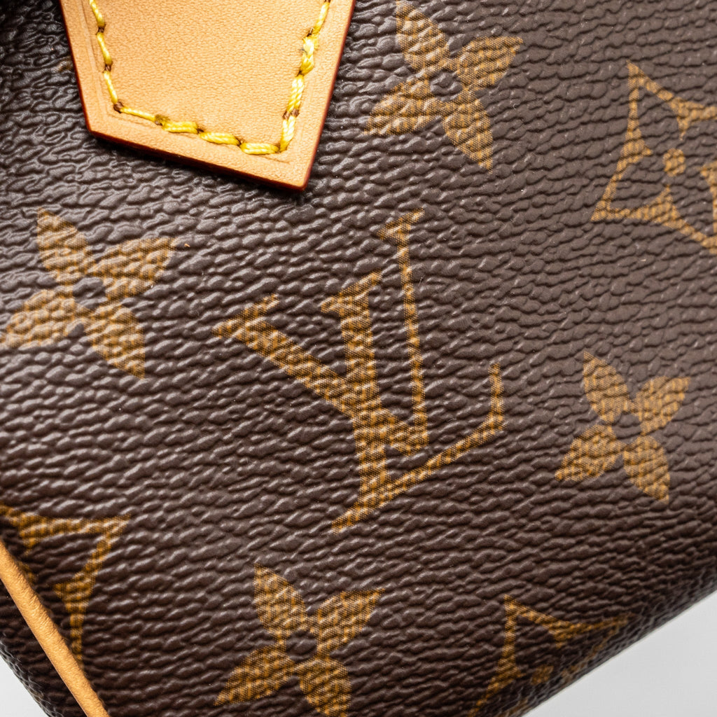 LOUIS VUITTON NANO SPEEDY MONOGRAM CANVAS GHW