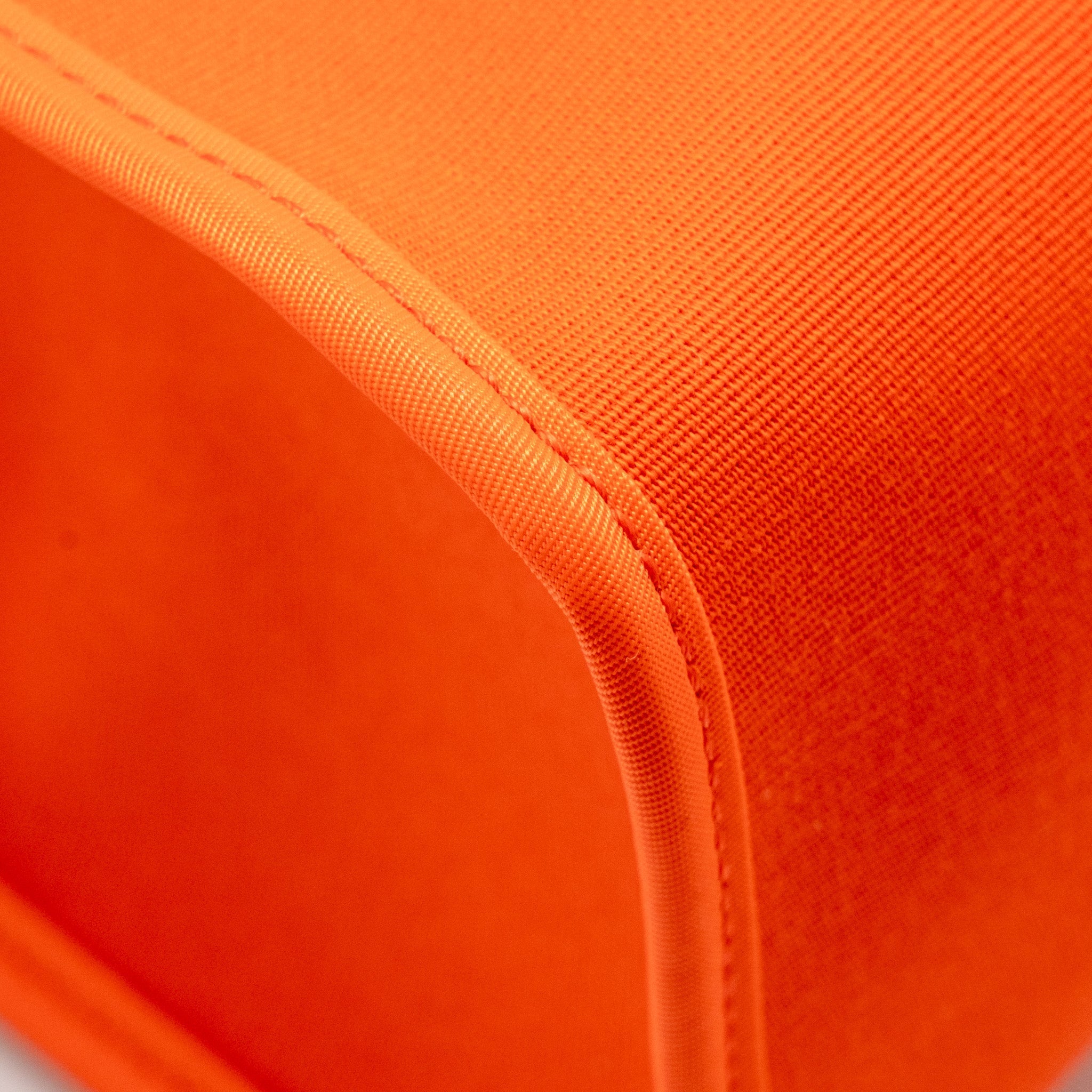 HERMES HERBAG 31 ZIP BAG CANVAS/NATURAL HUNTER ORANGE POPPY SHW